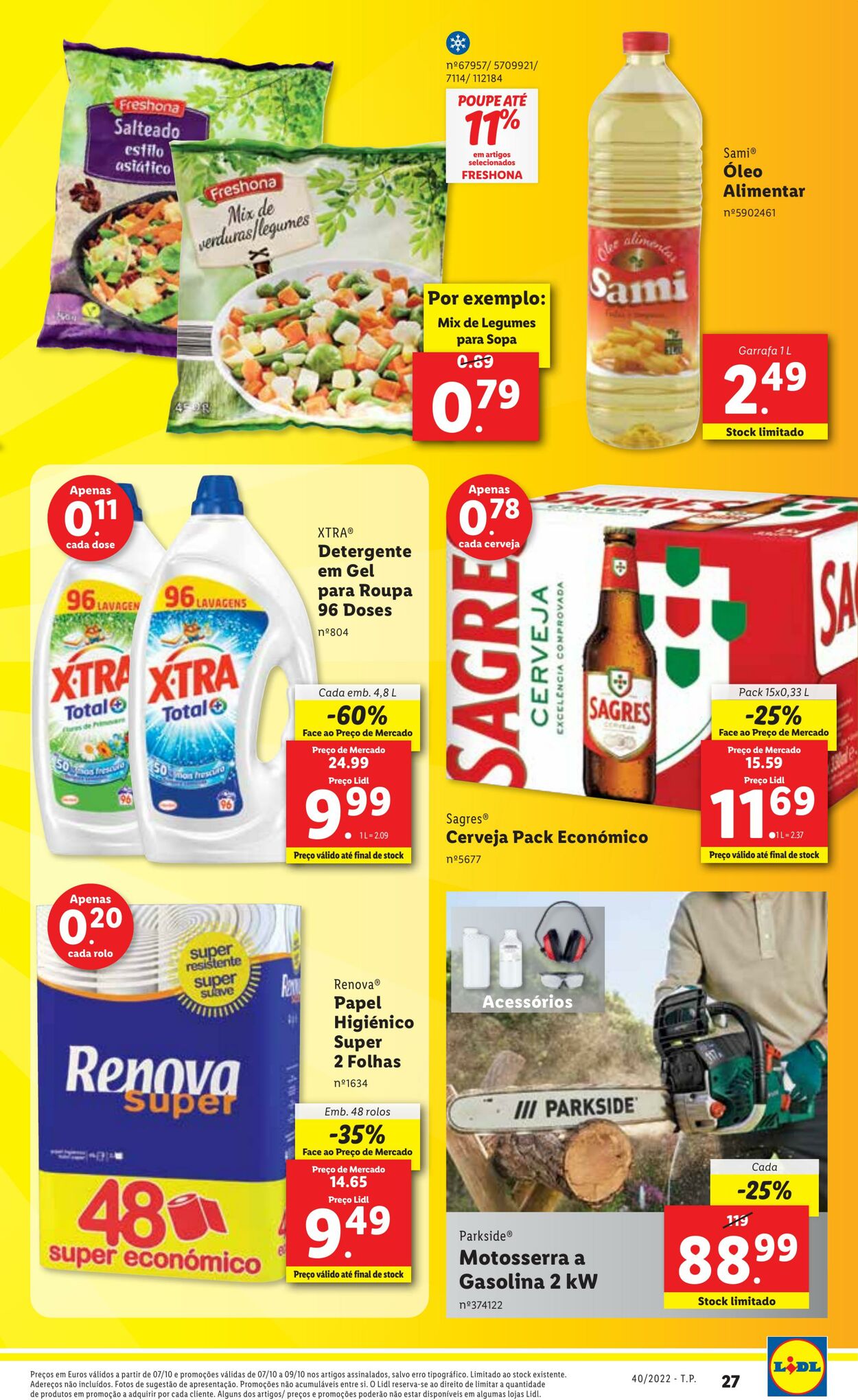 Folheto Lidl 03.10.2022 - 09.10.2022