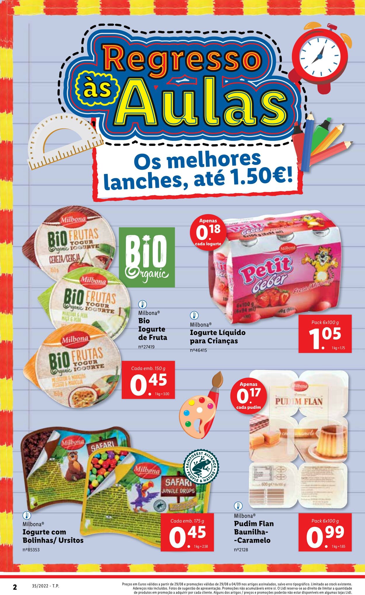 Folheto Lidl 29.08.2022 - 04.09.2022