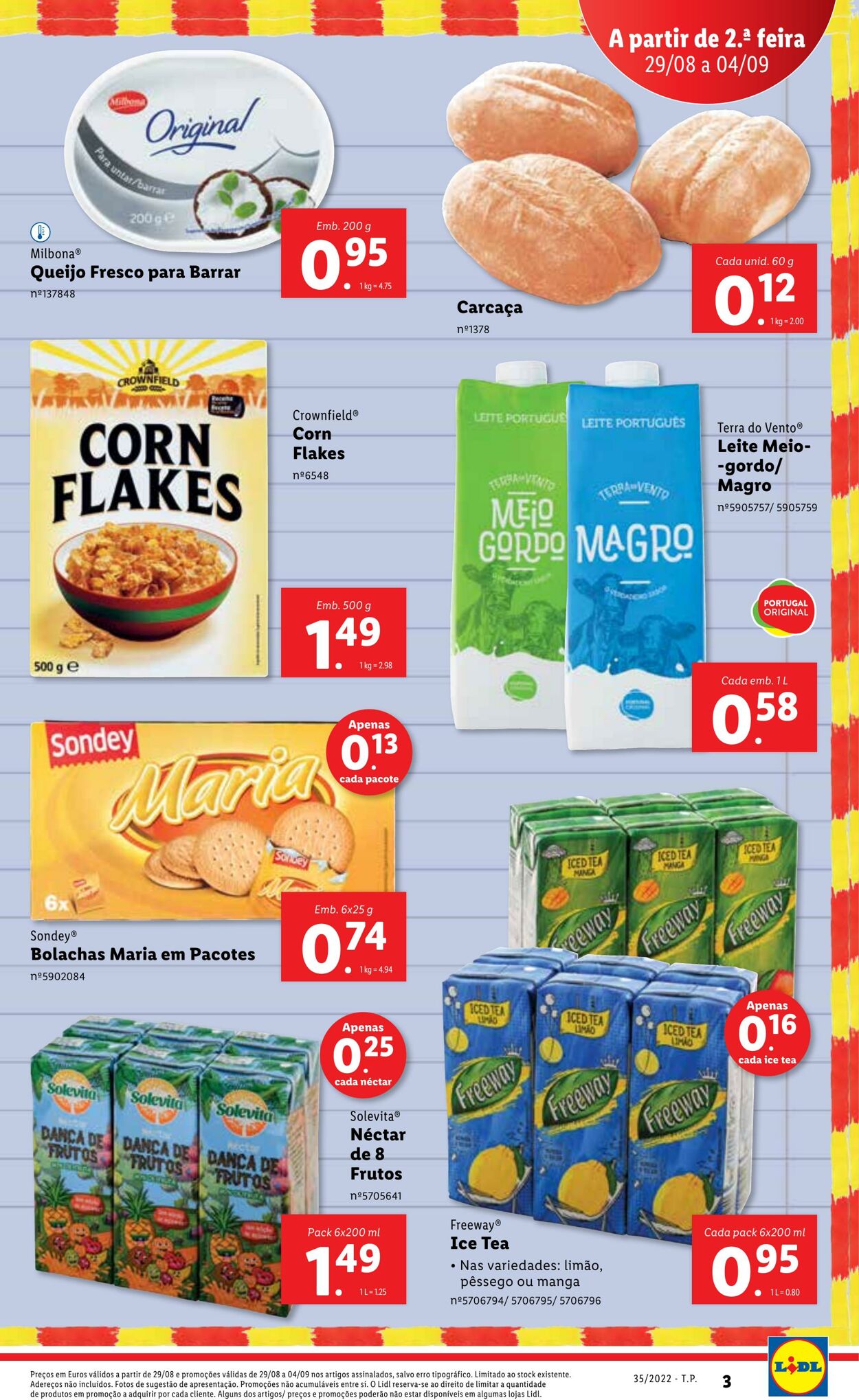 Folheto Lidl 29.08.2022 - 04.09.2022