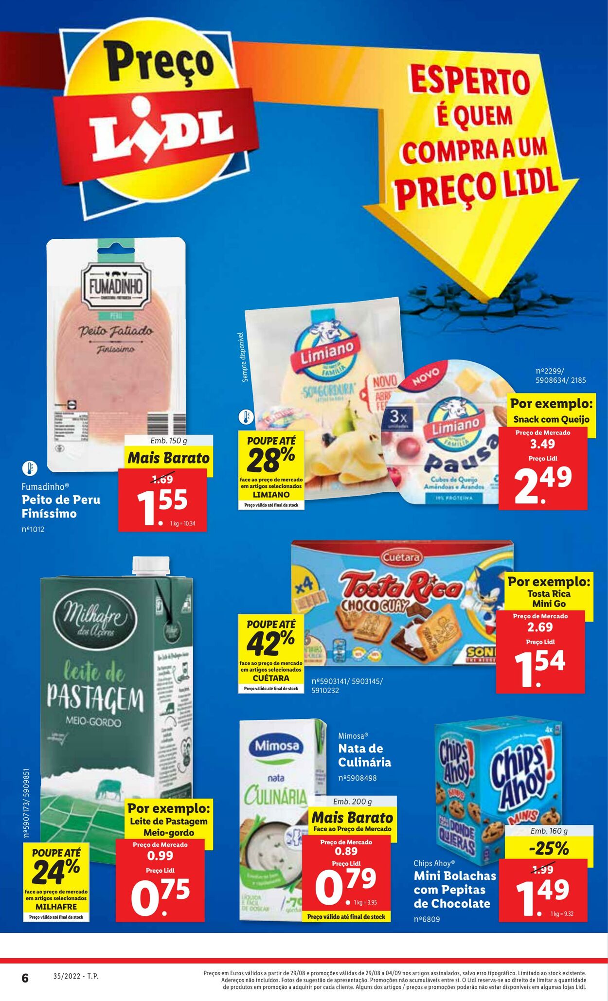 Folheto Lidl 29.08.2022 - 04.09.2022