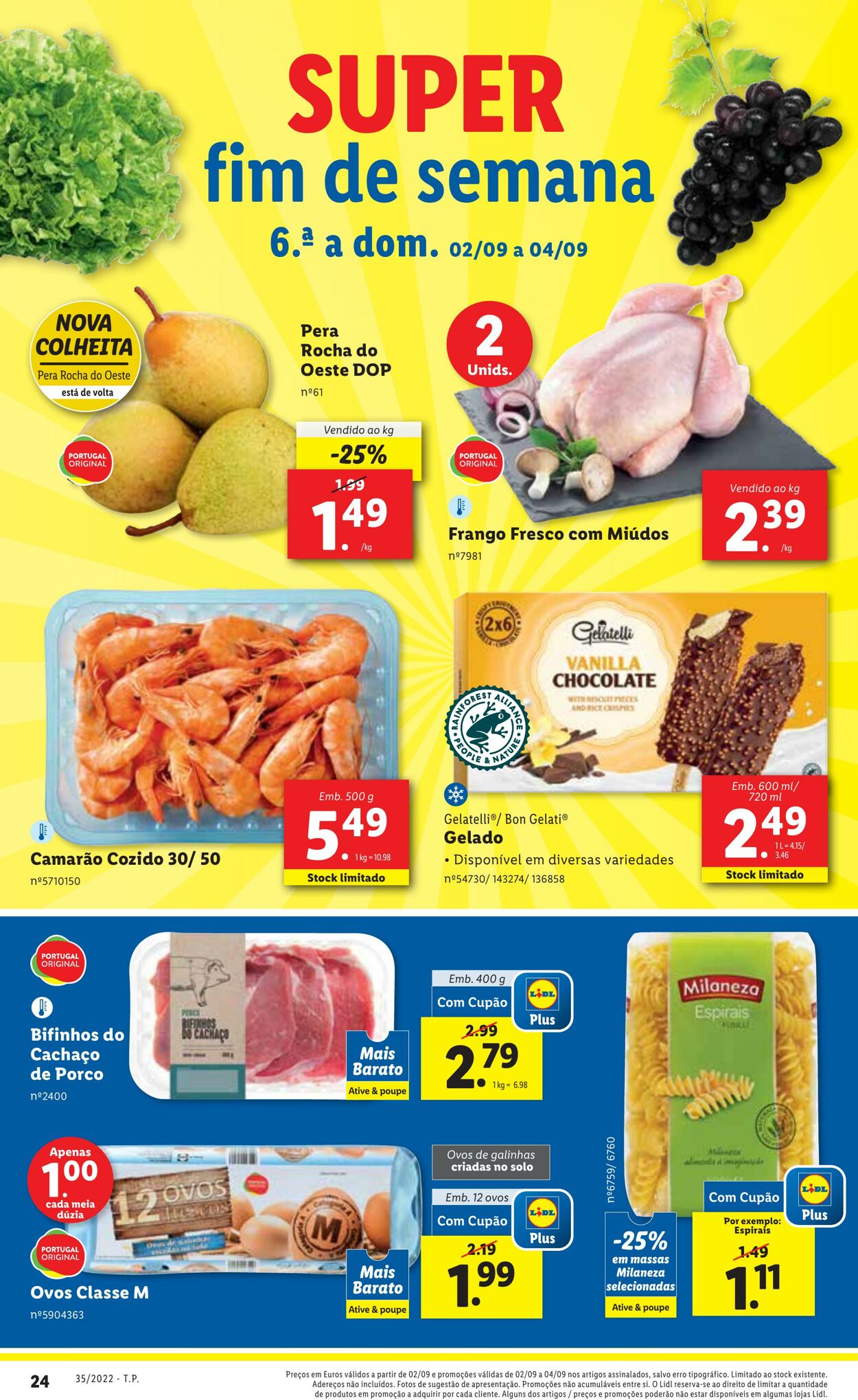 Folheto Lidl 29.08.2022 - 04.09.2022