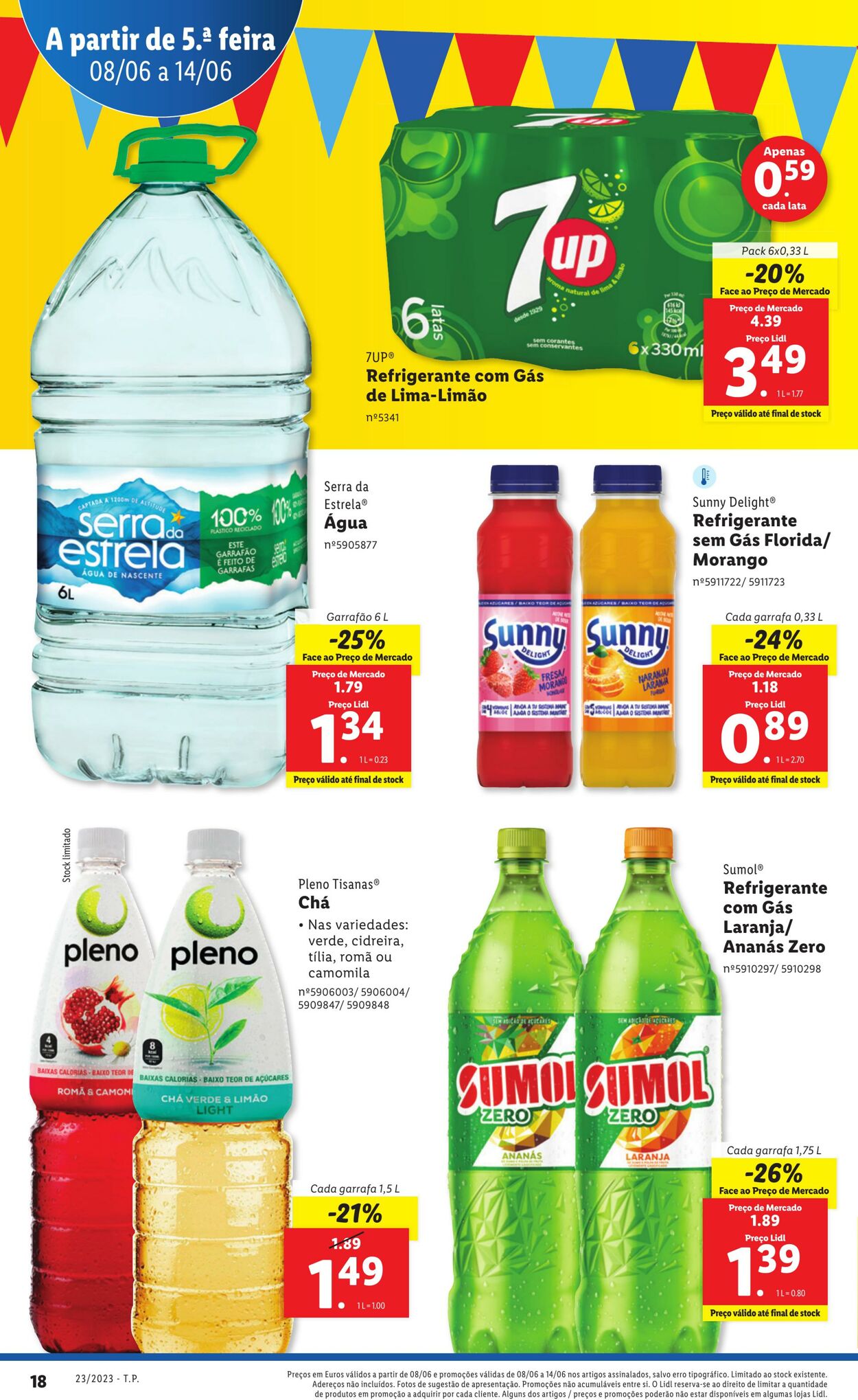 Folheto Lidl 08.06.2023 - 14.06.2023