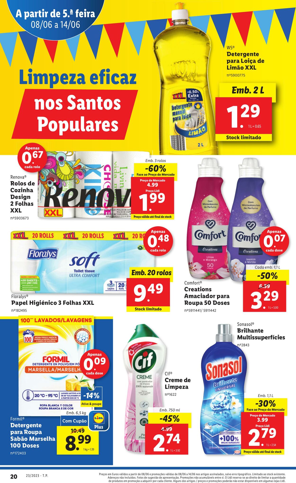 Folheto Lidl 08.06.2023 - 14.06.2023