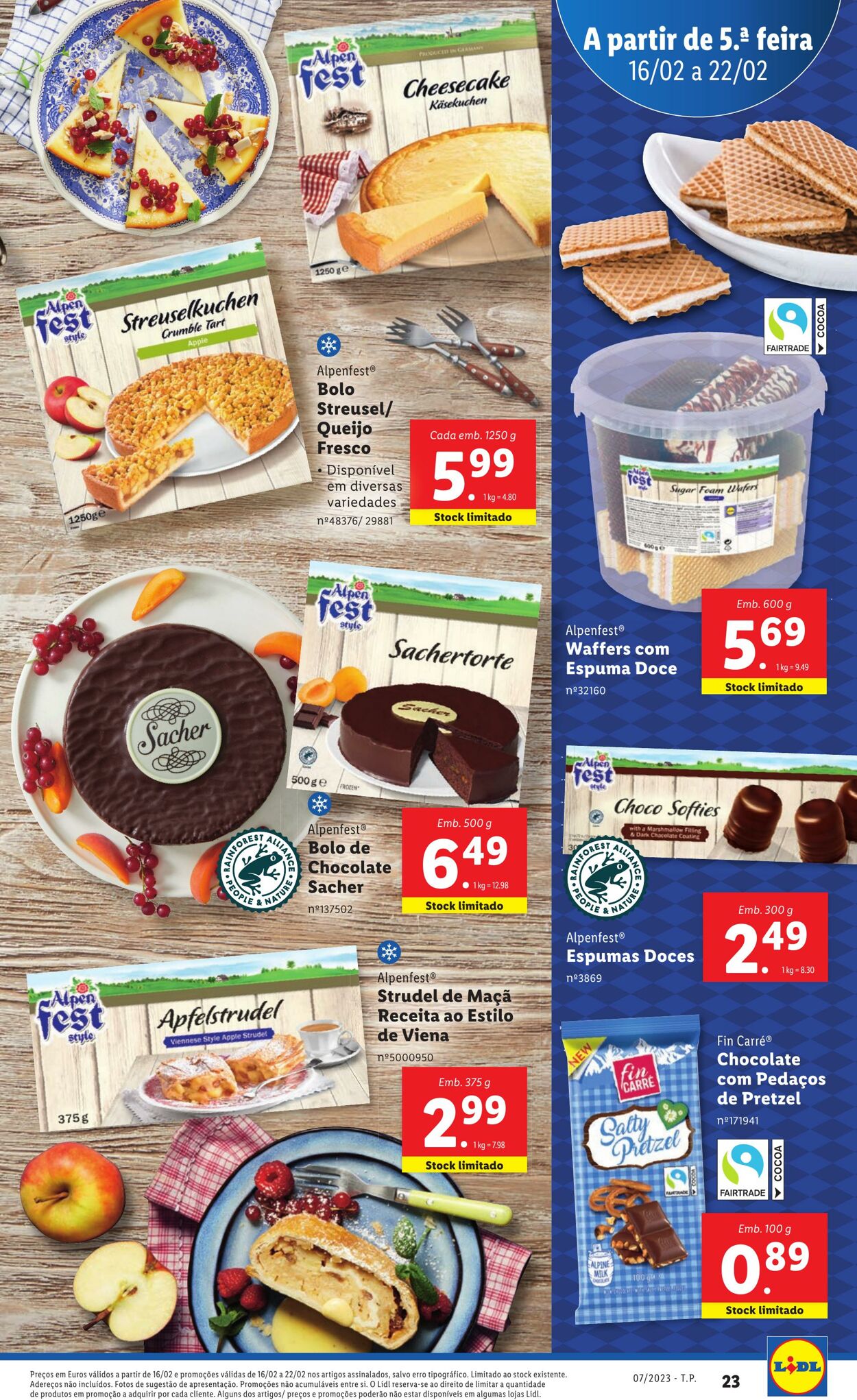 Folheto Lidl 16.02.2023 - 22.02.2023