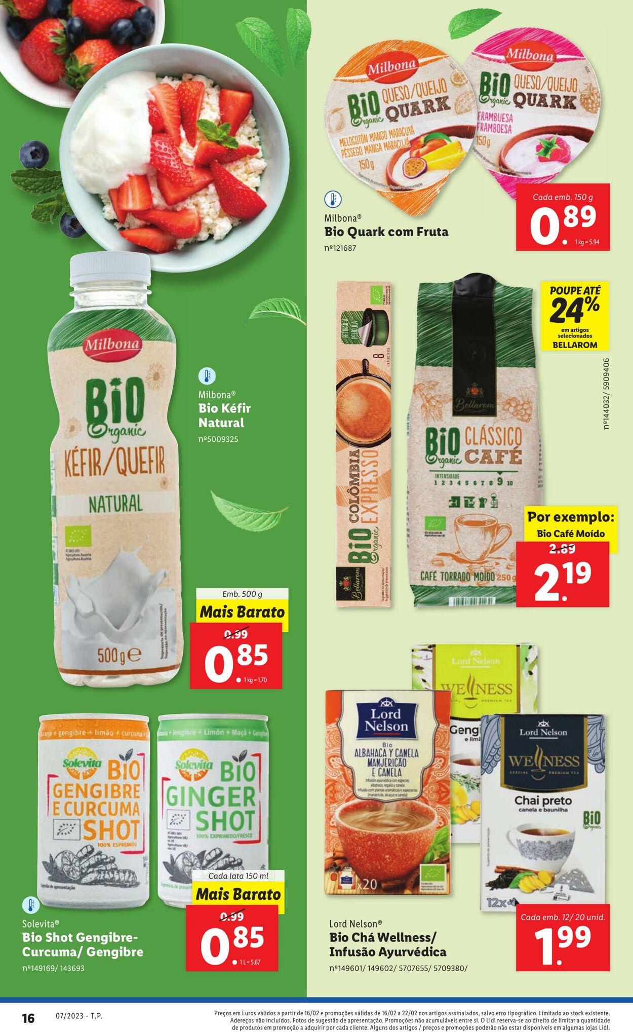 Folheto Lidl 16.02.2023 - 22.02.2023