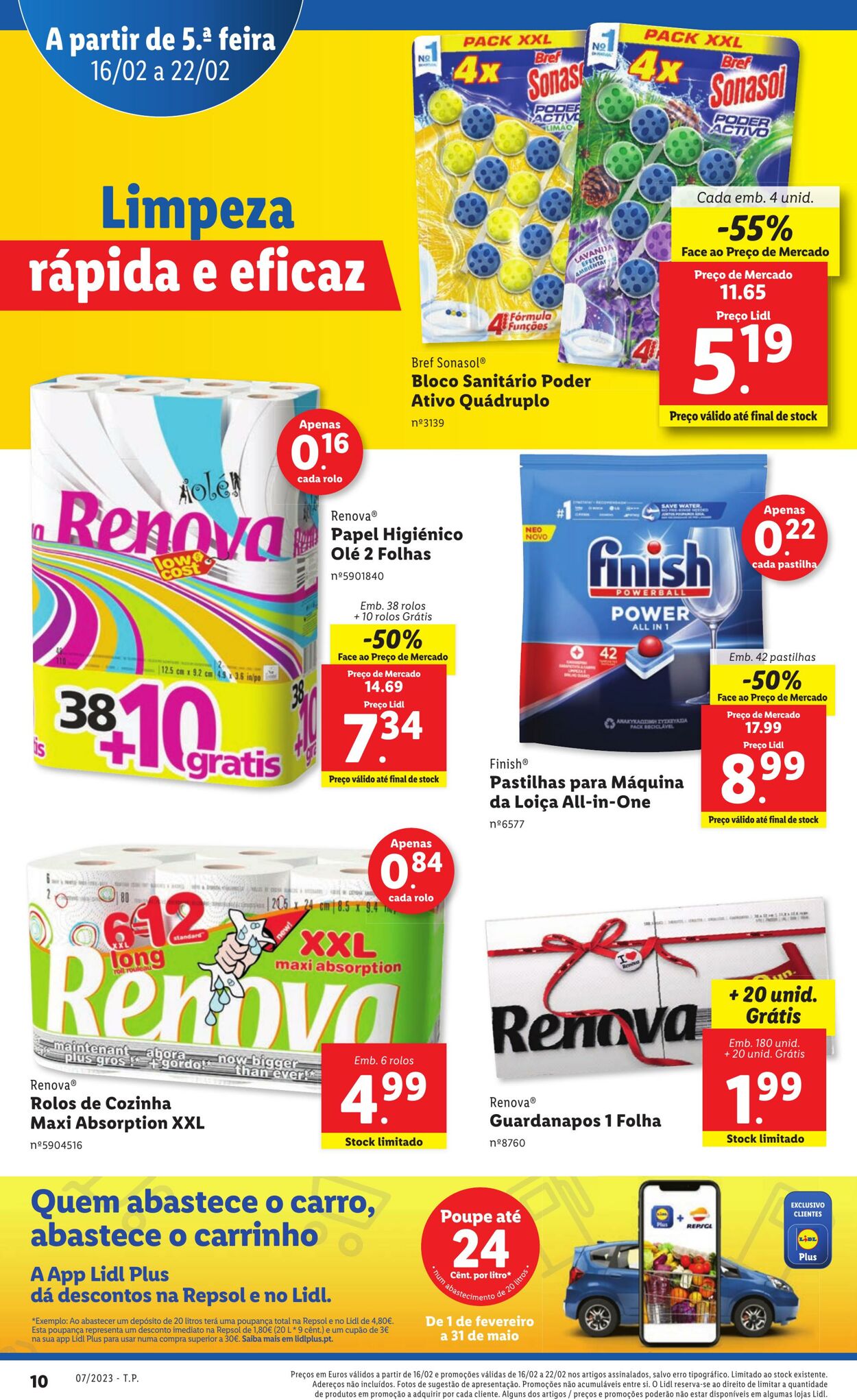 Folheto Lidl 16.02.2023 - 22.02.2023