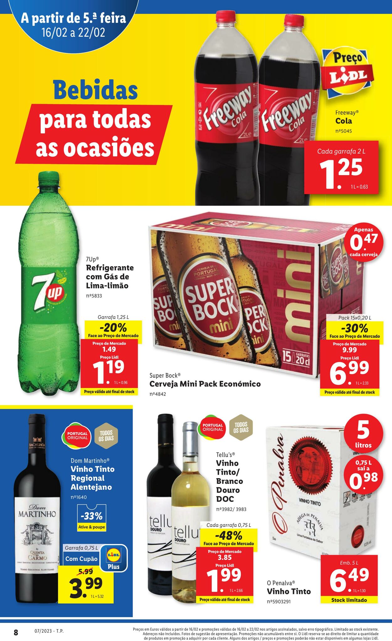 Folheto Lidl 16.02.2023 - 22.02.2023