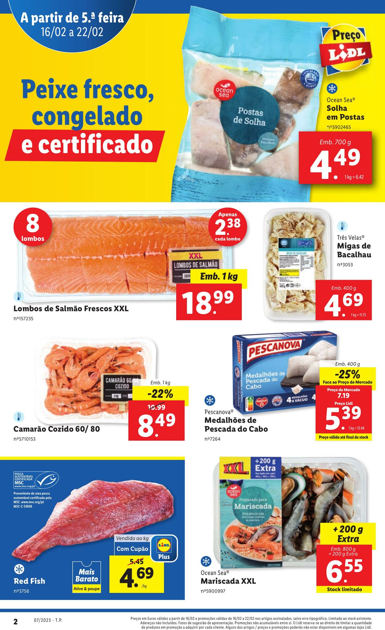 Folheto Lidl 16.02.2023 - 22.02.2023