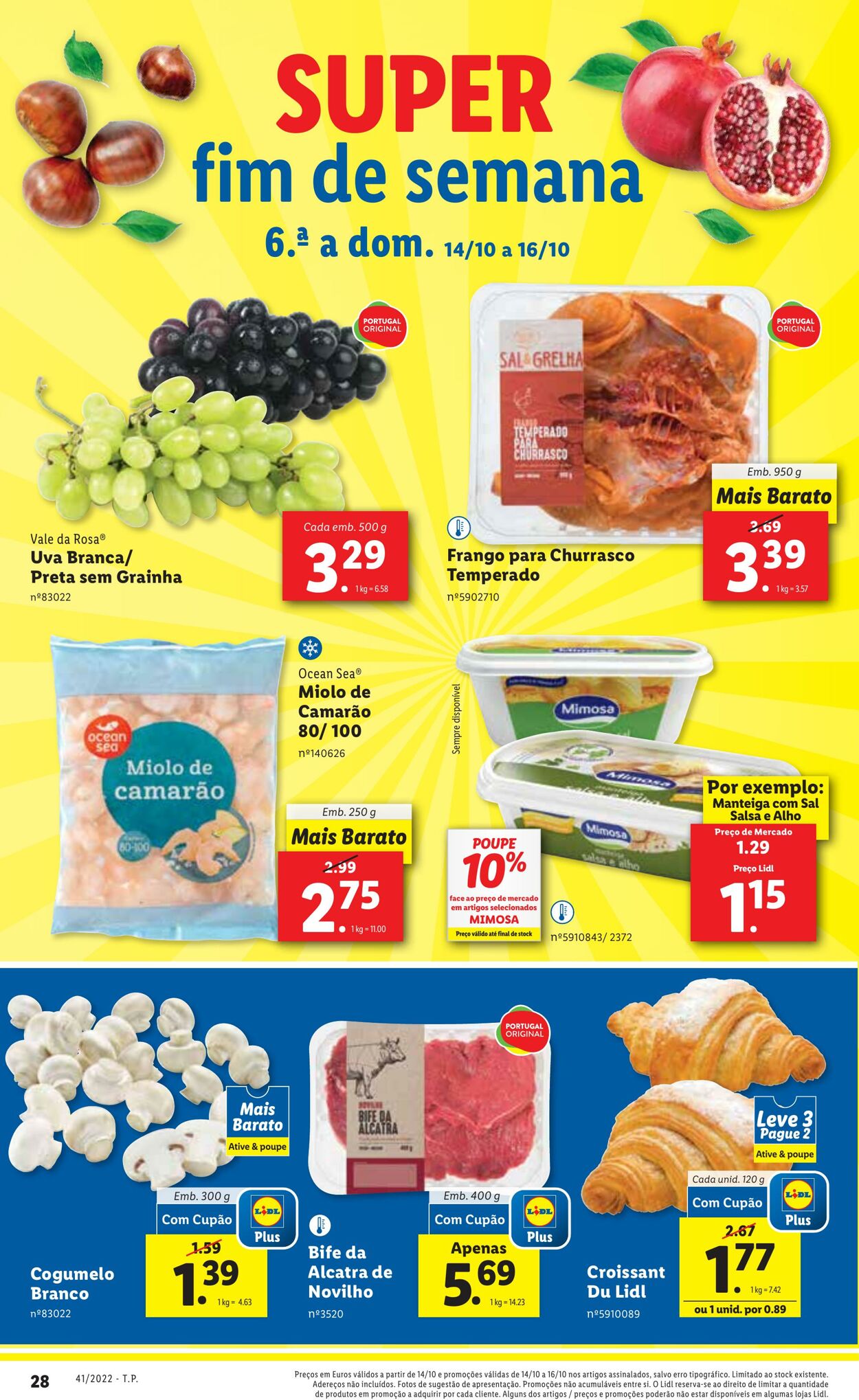 Folheto Lidl 10.10.2022 - 16.10.2022