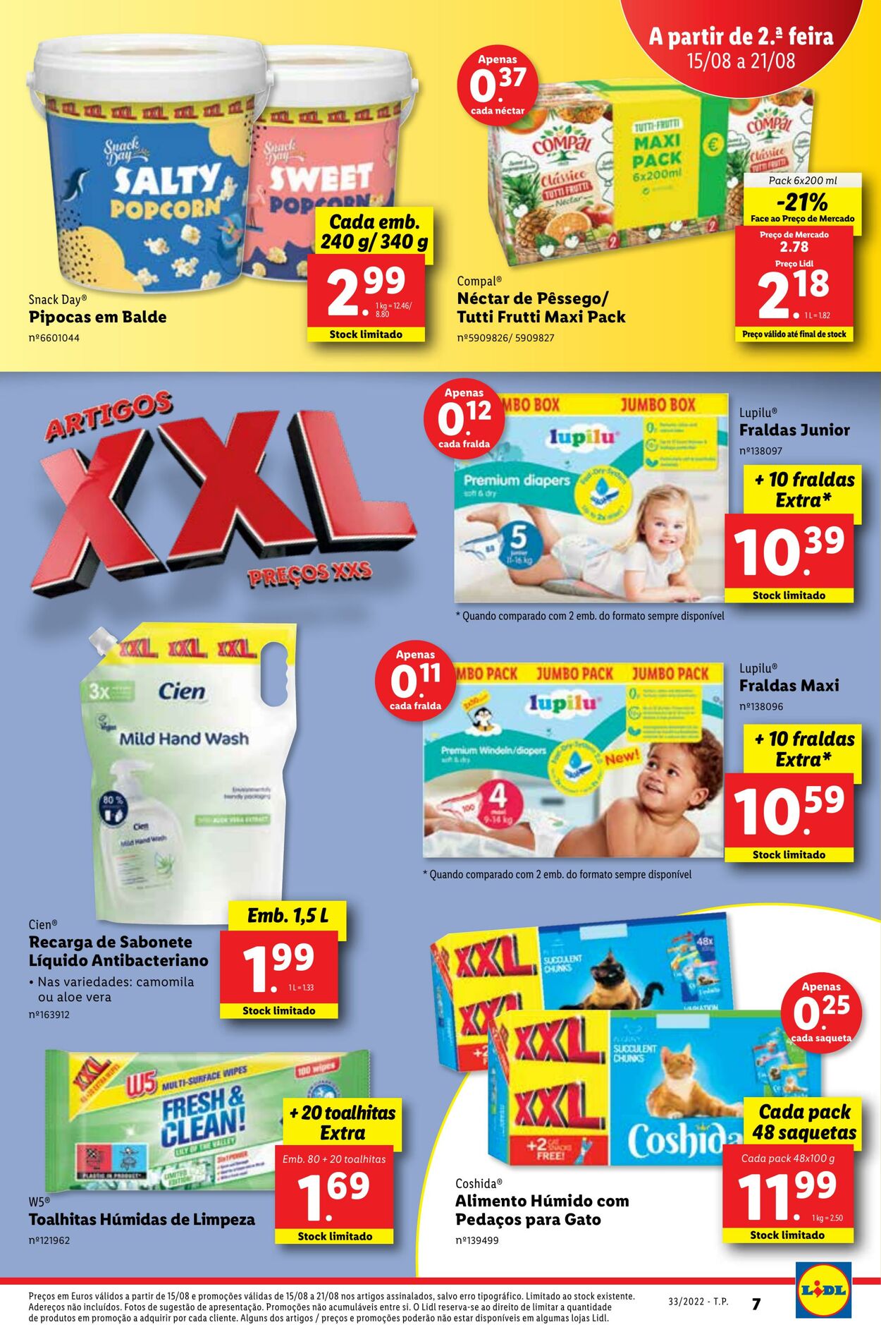 Folheto Lidl 15.08.2022 - 21.08.2022