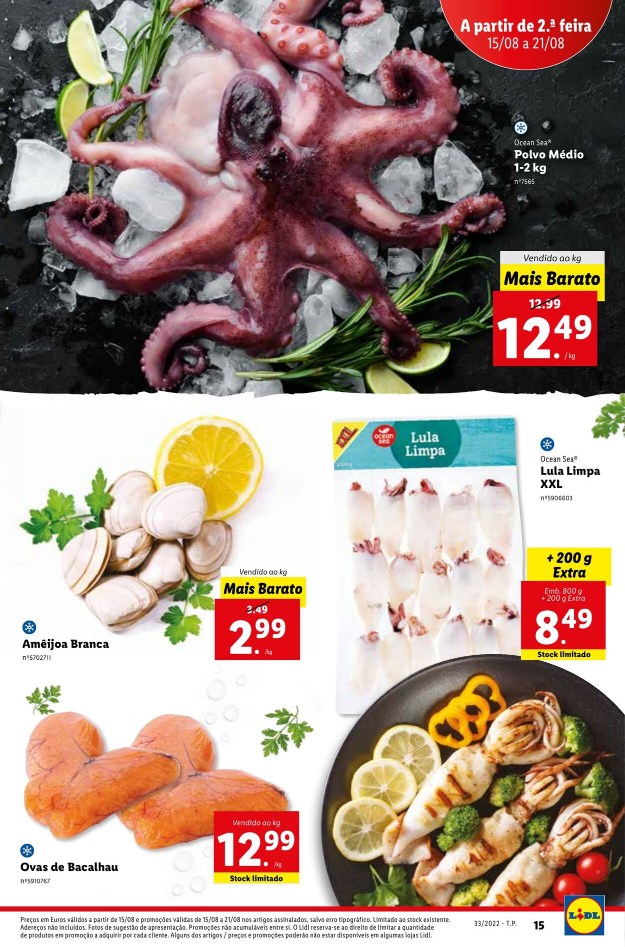 Folheto Lidl 15.08.2022 - 21.08.2022