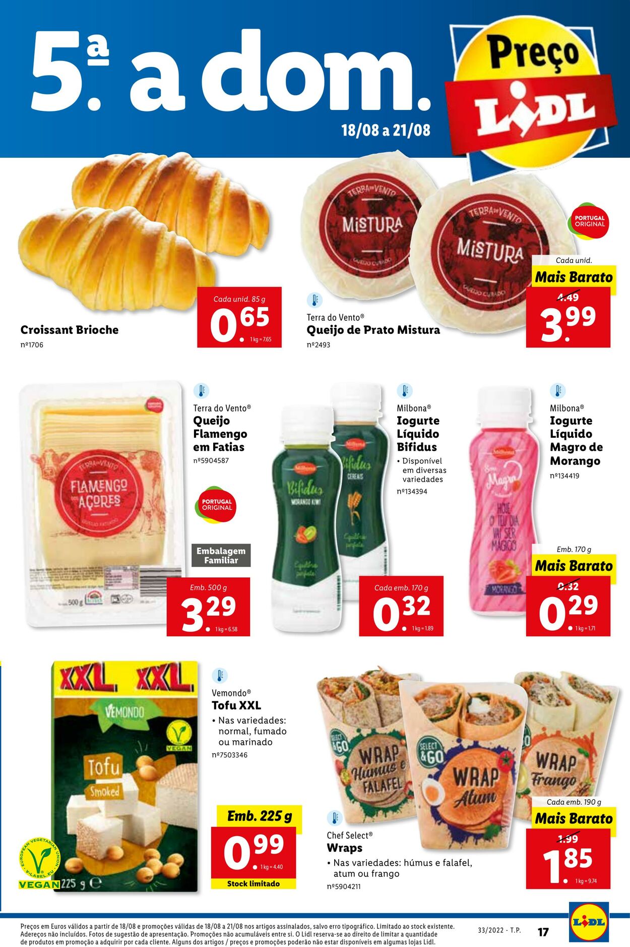 Folheto Lidl 15.08.2022 - 21.08.2022