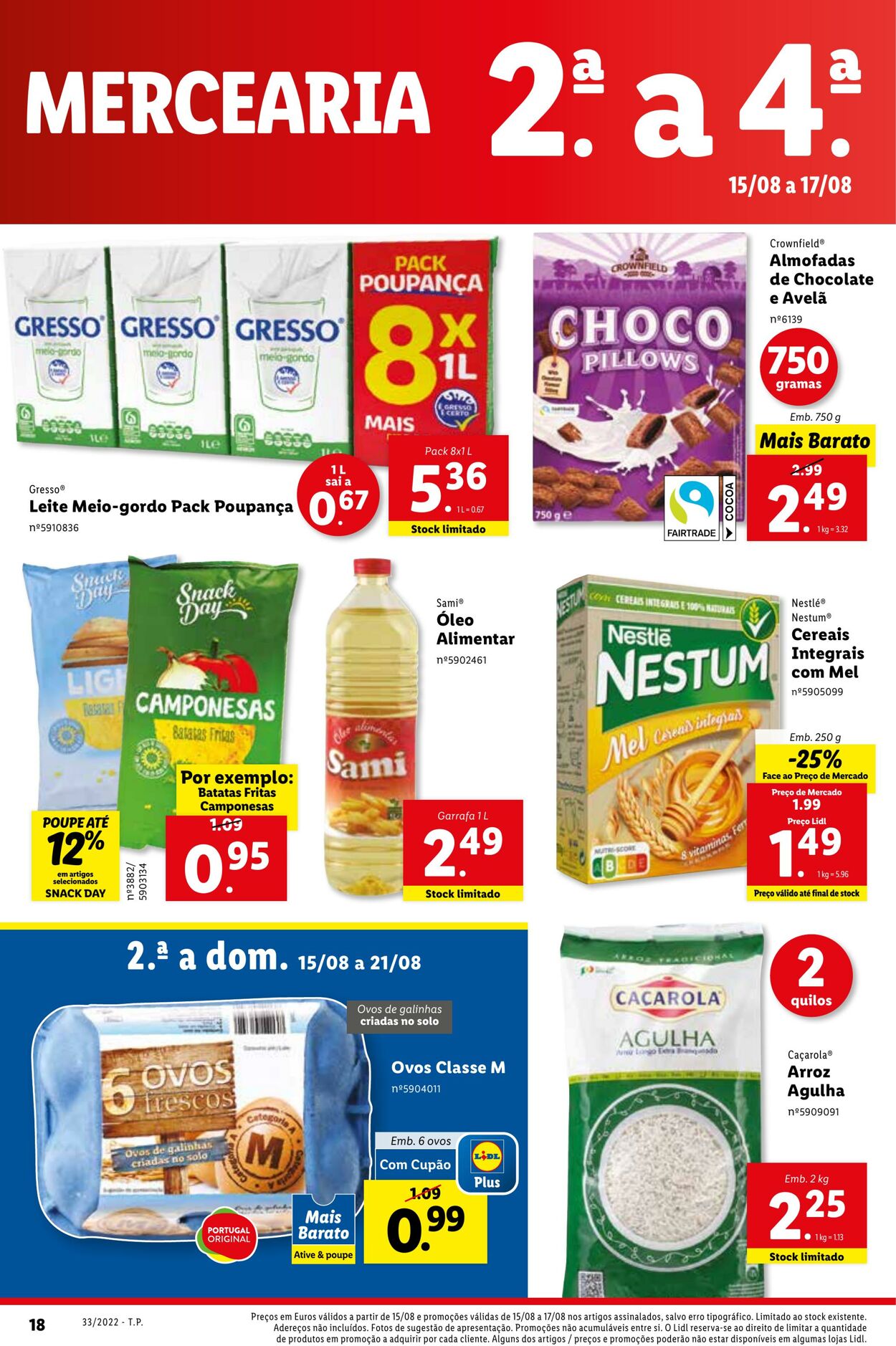 Folheto Lidl 15.08.2022 - 21.08.2022