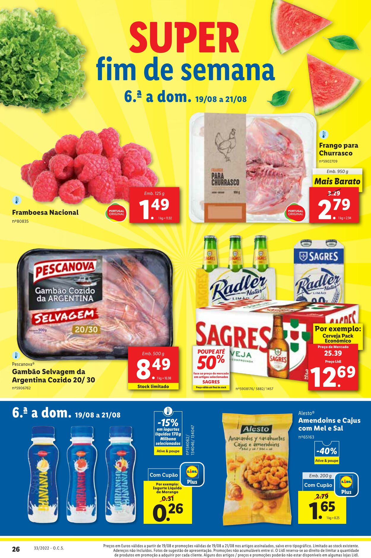 Folheto Lidl 15.08.2022 - 21.08.2022