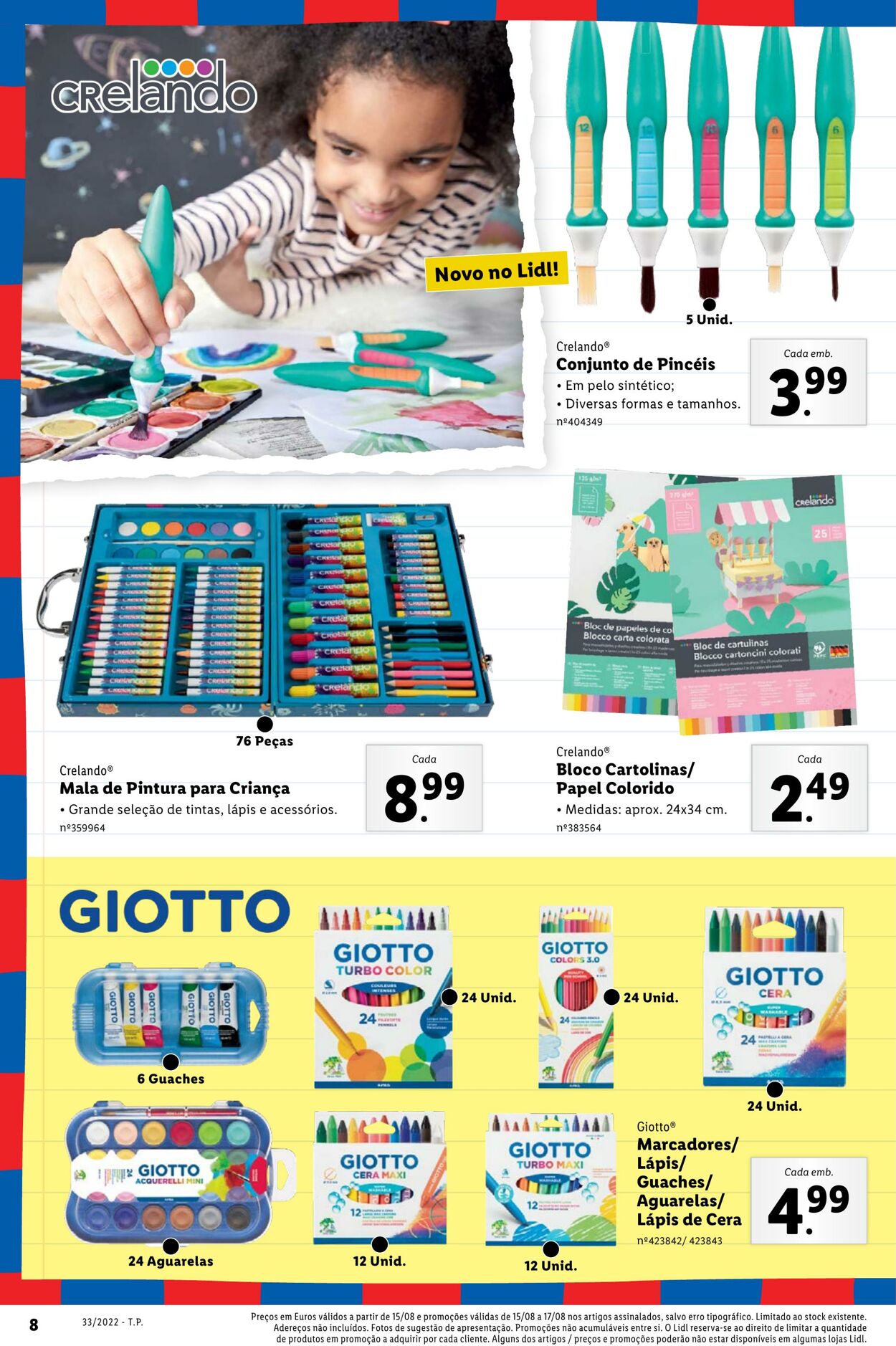 Folheto Lidl 15.08.2022 - 21.08.2022