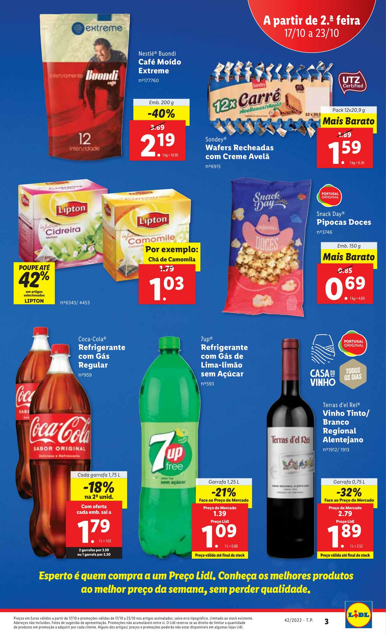 Folheto Lidl 17.10.2022 - 23.10.2022