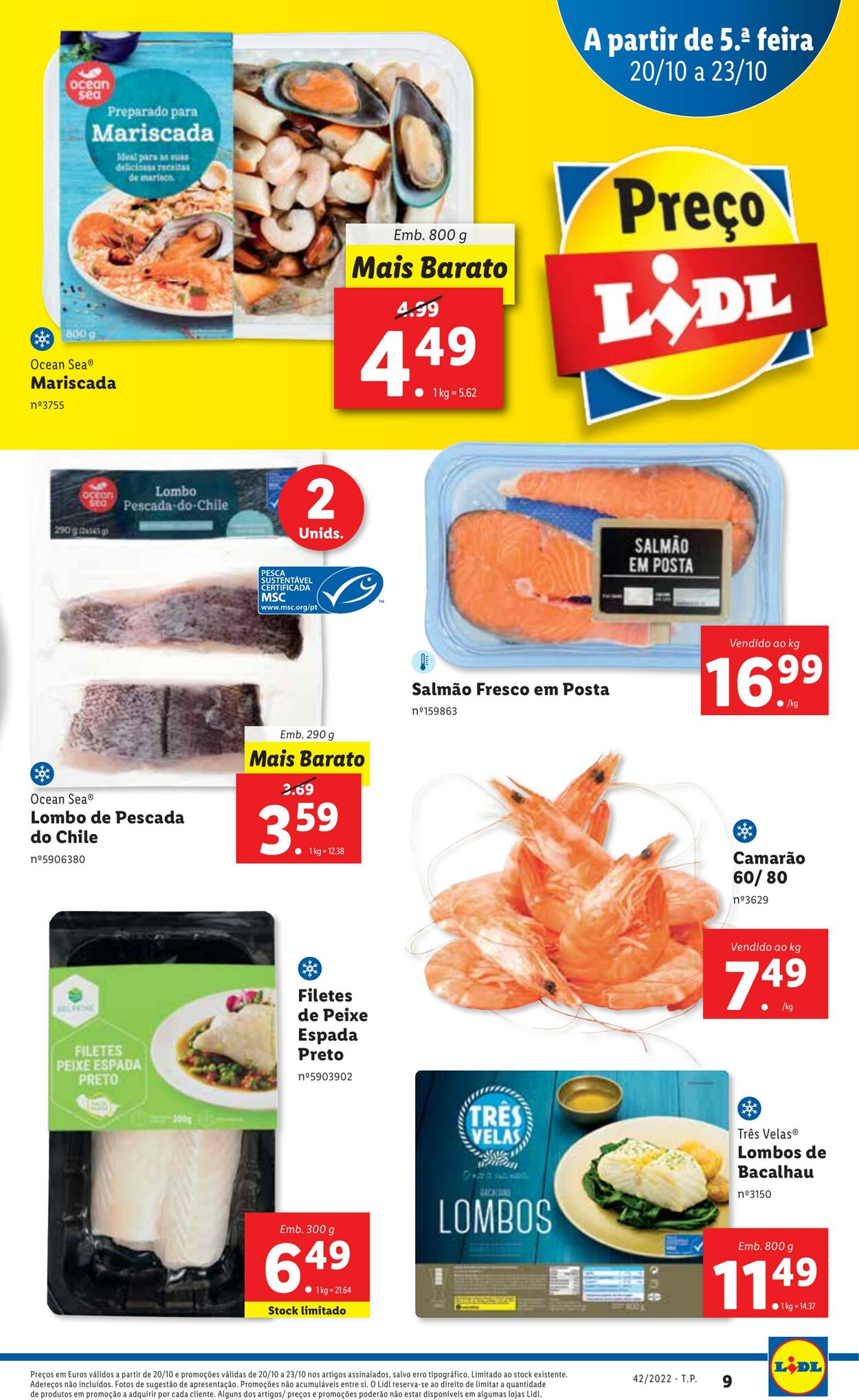 Folheto Lidl 17.10.2022 - 23.10.2022