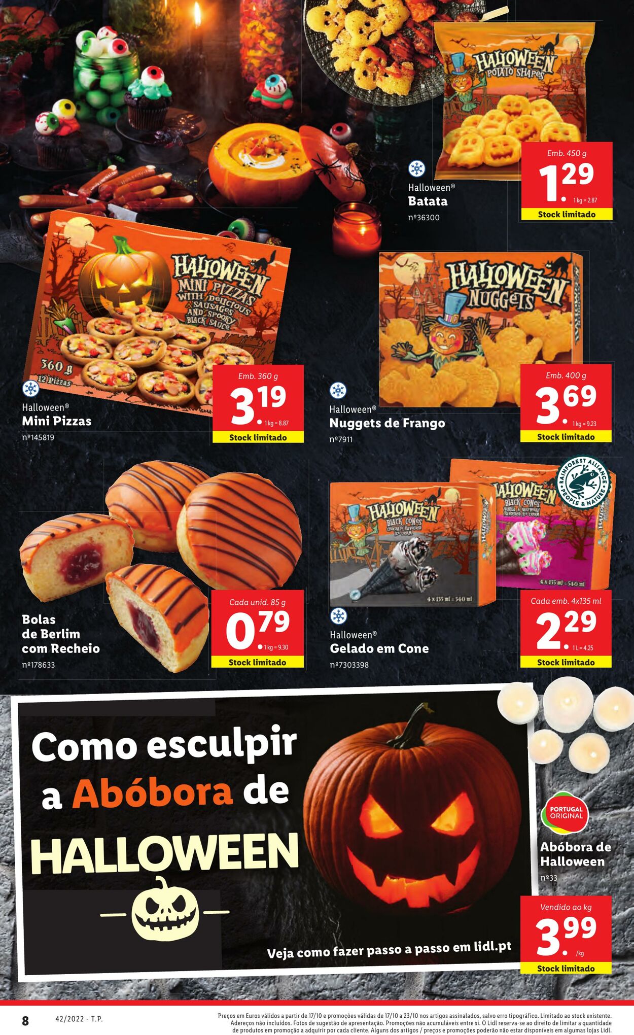 Folheto Lidl 17.10.2022 - 23.10.2022