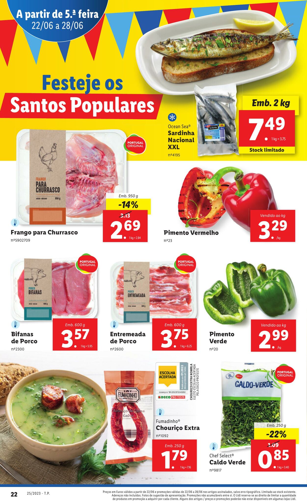 Folheto Lidl 22.06.2023 - 28.06.2023