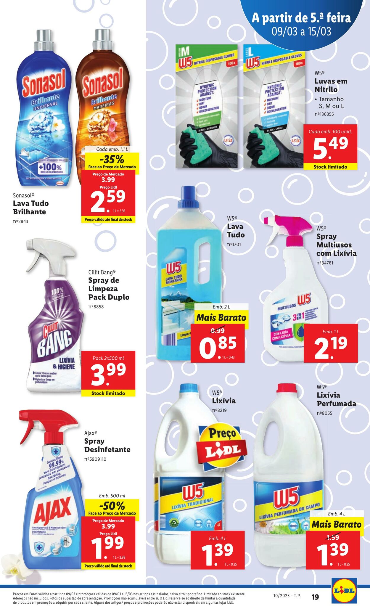 Folheto Lidl 09.03.2023 - 15.03.2023