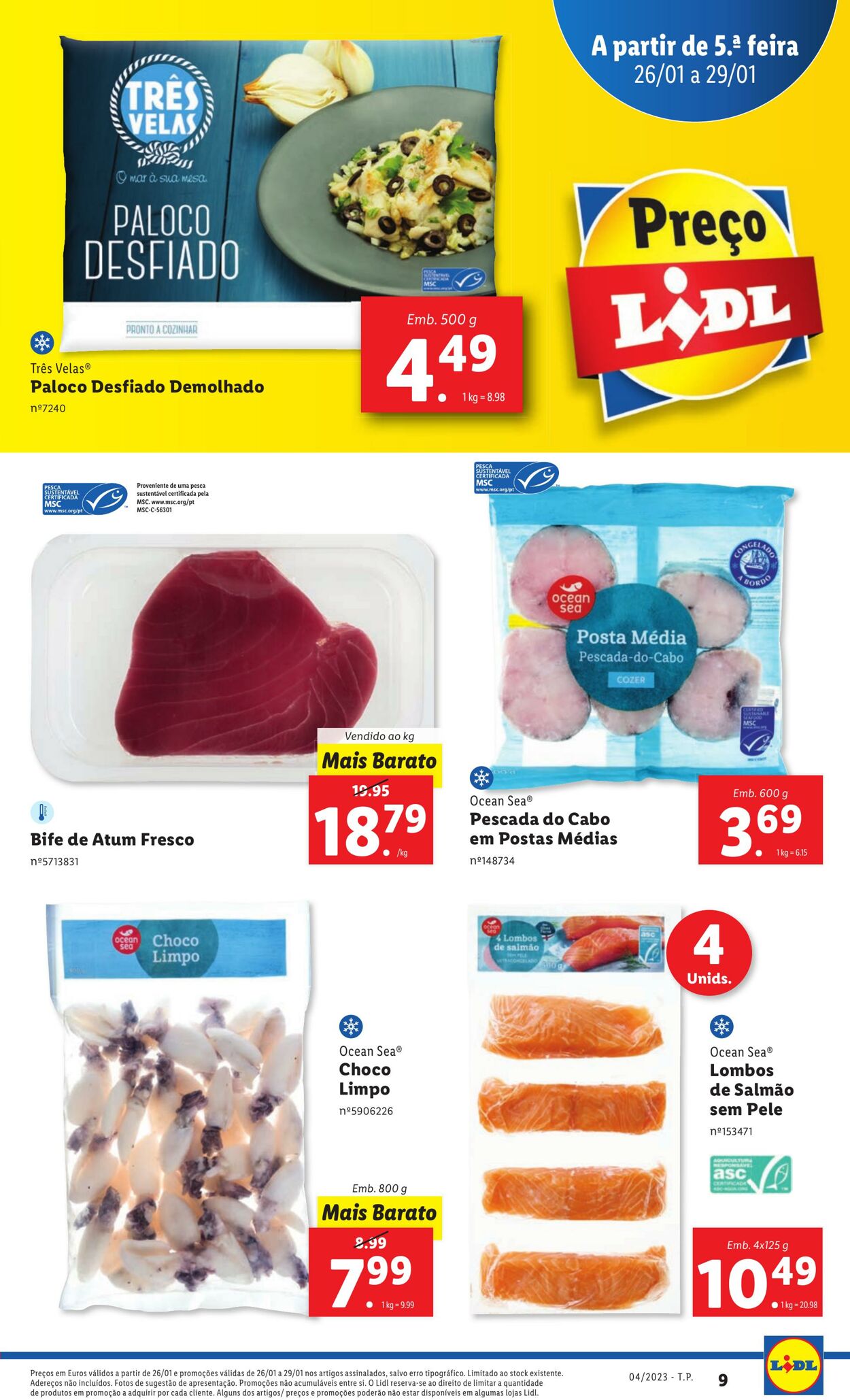 Folheto Lidl 23.01.2023 - 29.01.2023