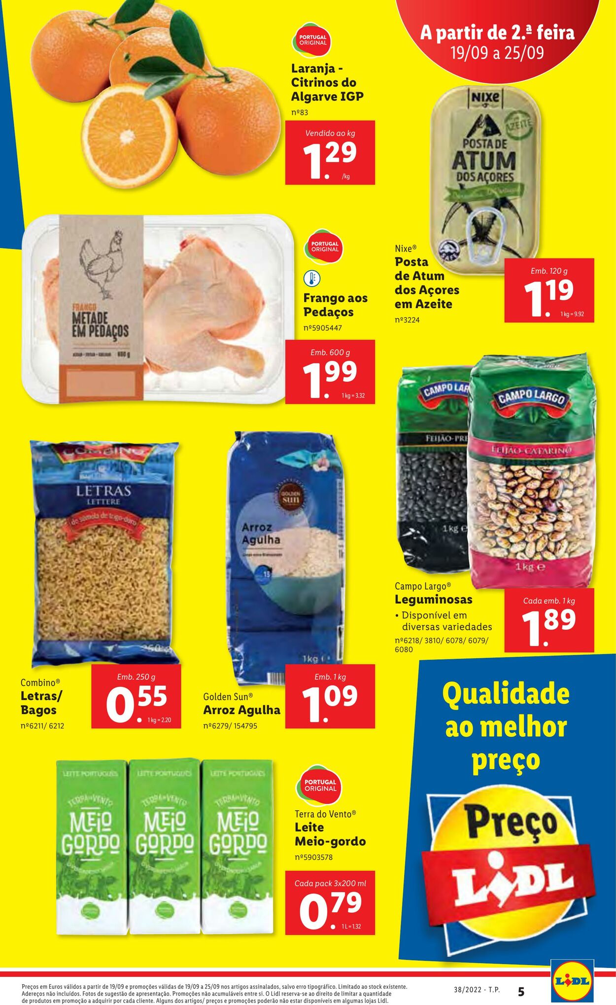 Folheto Lidl 19.09.2022 - 25.09.2022