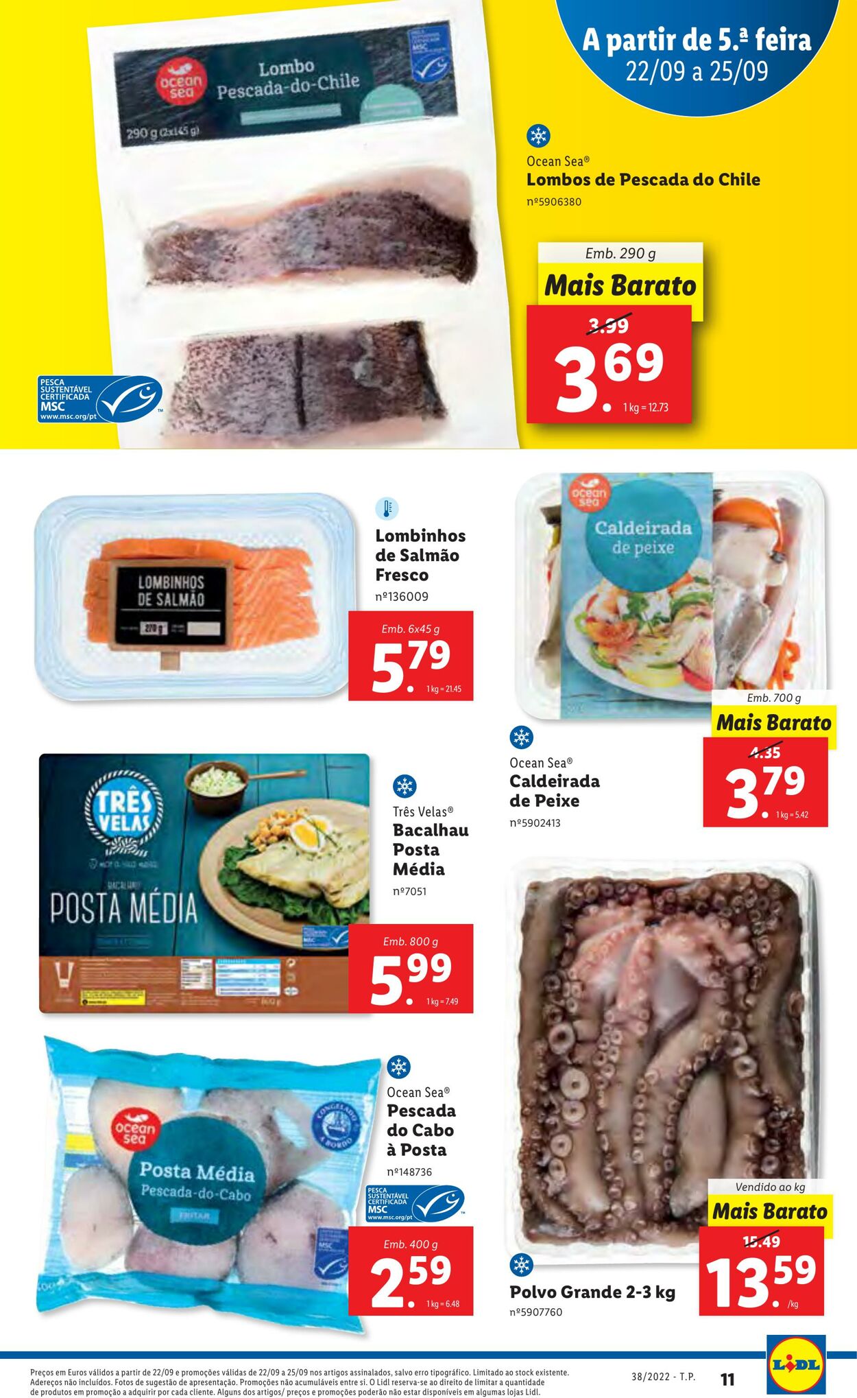 Folheto Lidl 19.09.2022 - 25.09.2022