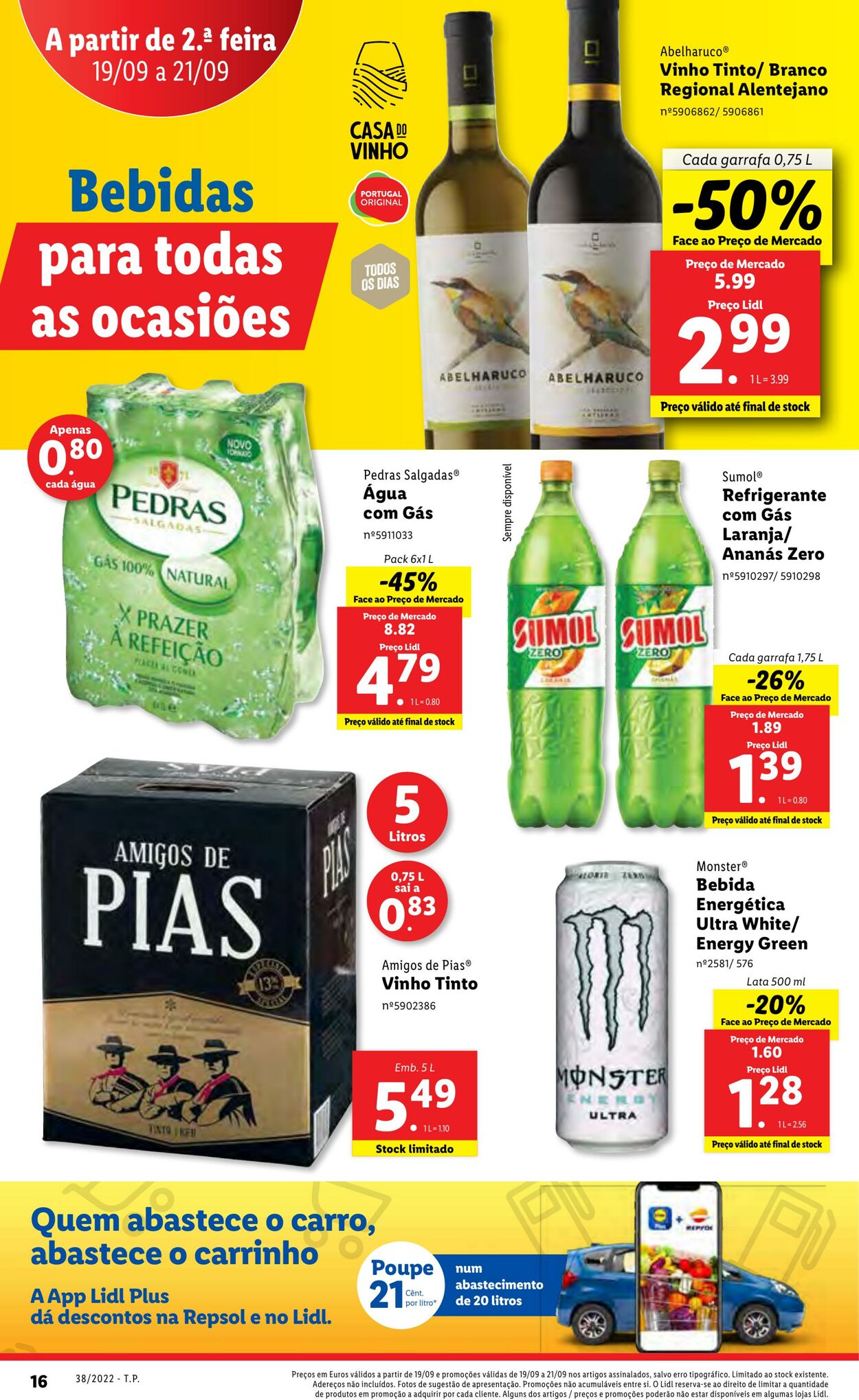 Folheto Lidl 19.09.2022 - 25.09.2022