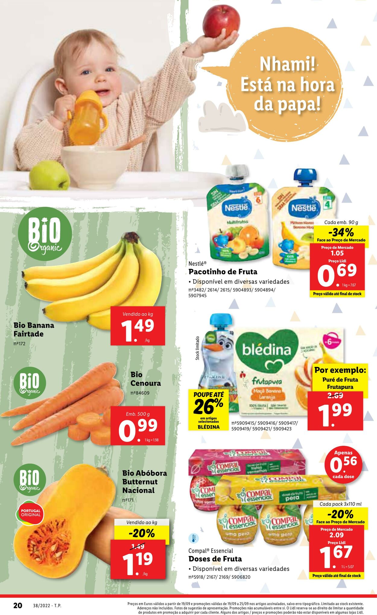 Folheto Lidl 19.09.2022 - 25.09.2022