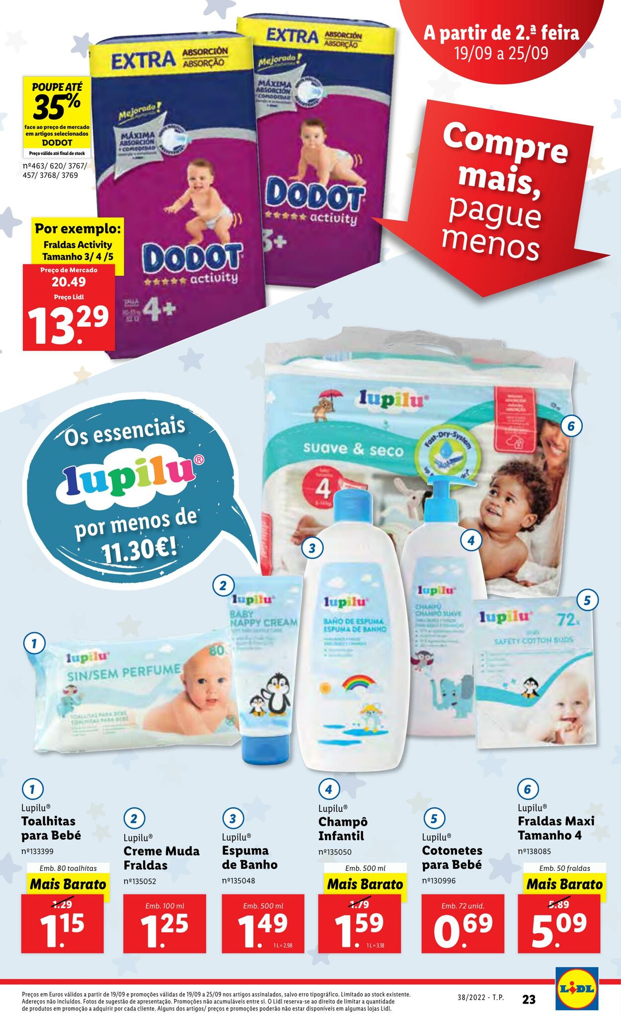 Folheto Lidl 19.09.2022 - 25.09.2022