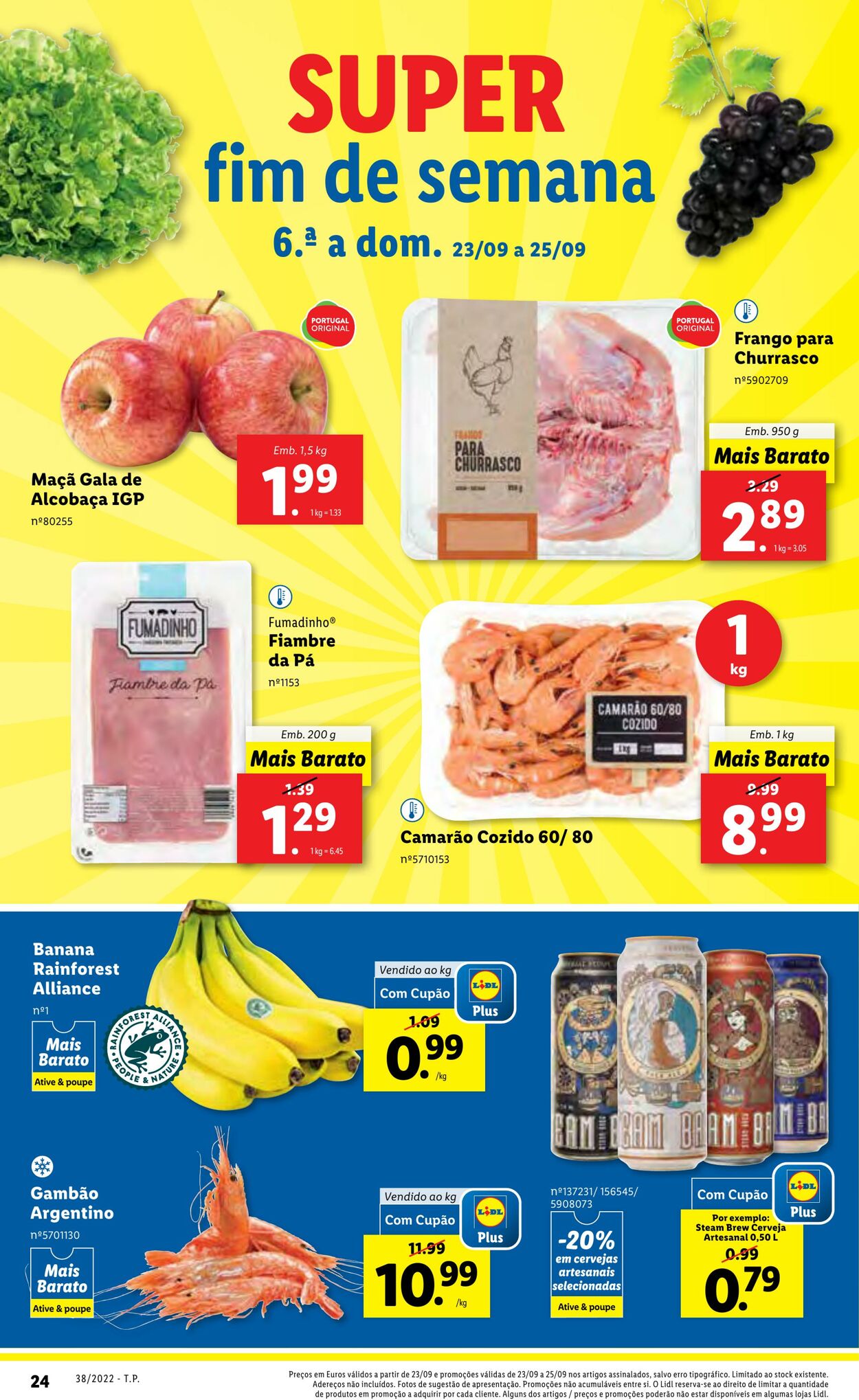 Folheto Lidl 19.09.2022 - 25.09.2022