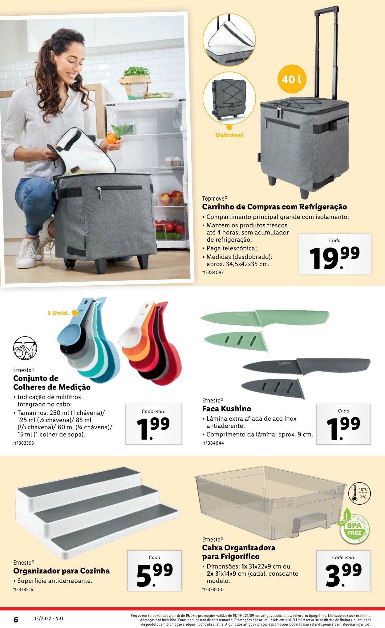 Folheto Lidl 19.09.2022 - 25.09.2022