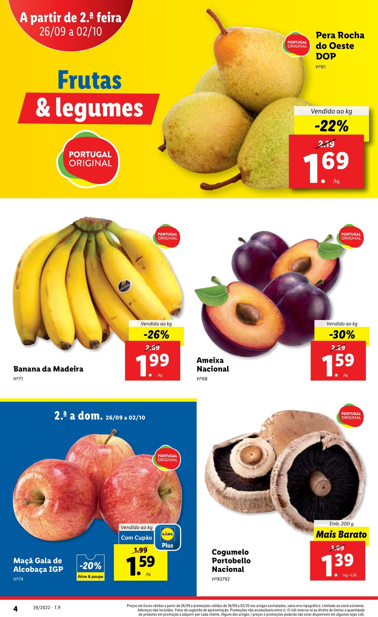 Folheto Lidl 26.09.2022 - 02.10.2022