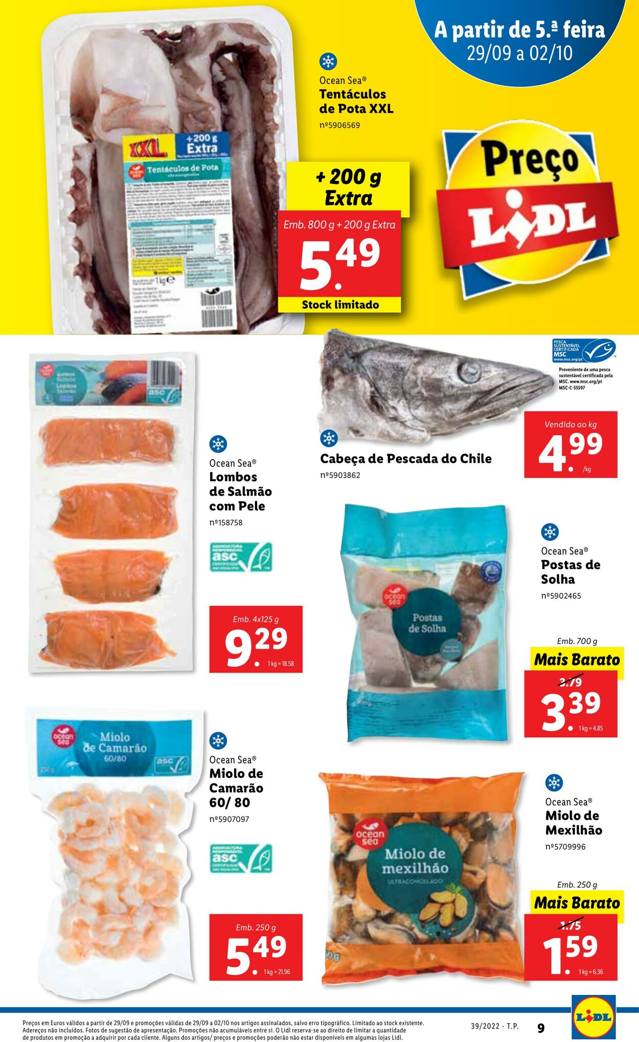 Folheto Lidl 26.09.2022 - 02.10.2022