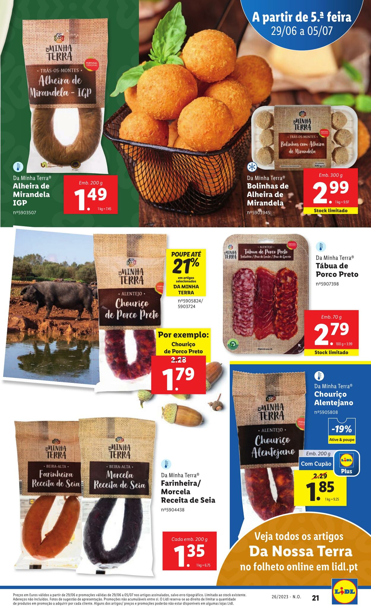 Folheto Lidl 29.06.2023 - 05.07.2023