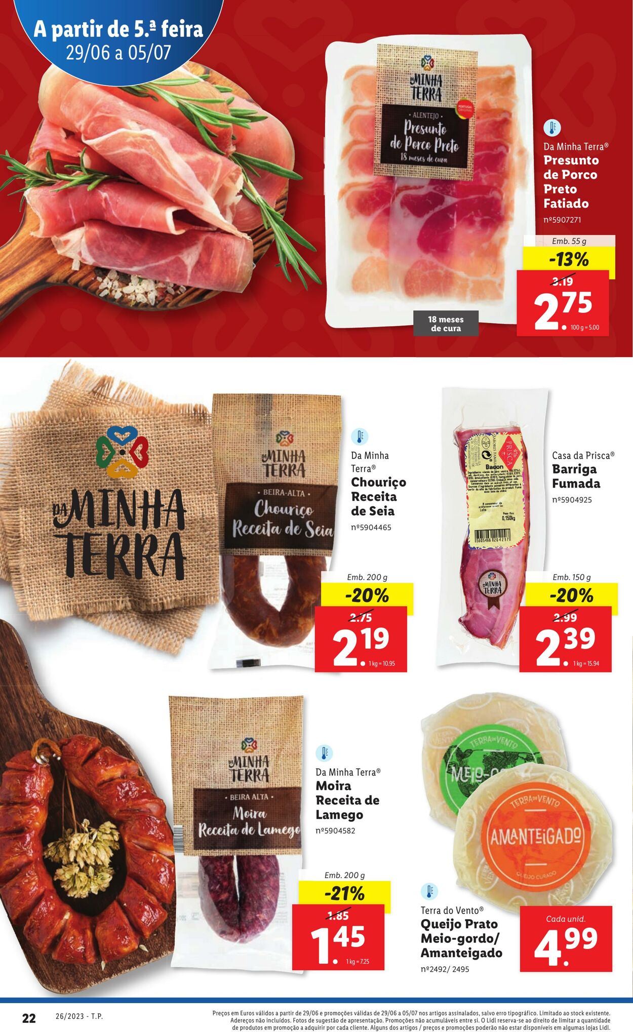 Folheto Lidl 29.06.2023 - 05.07.2023