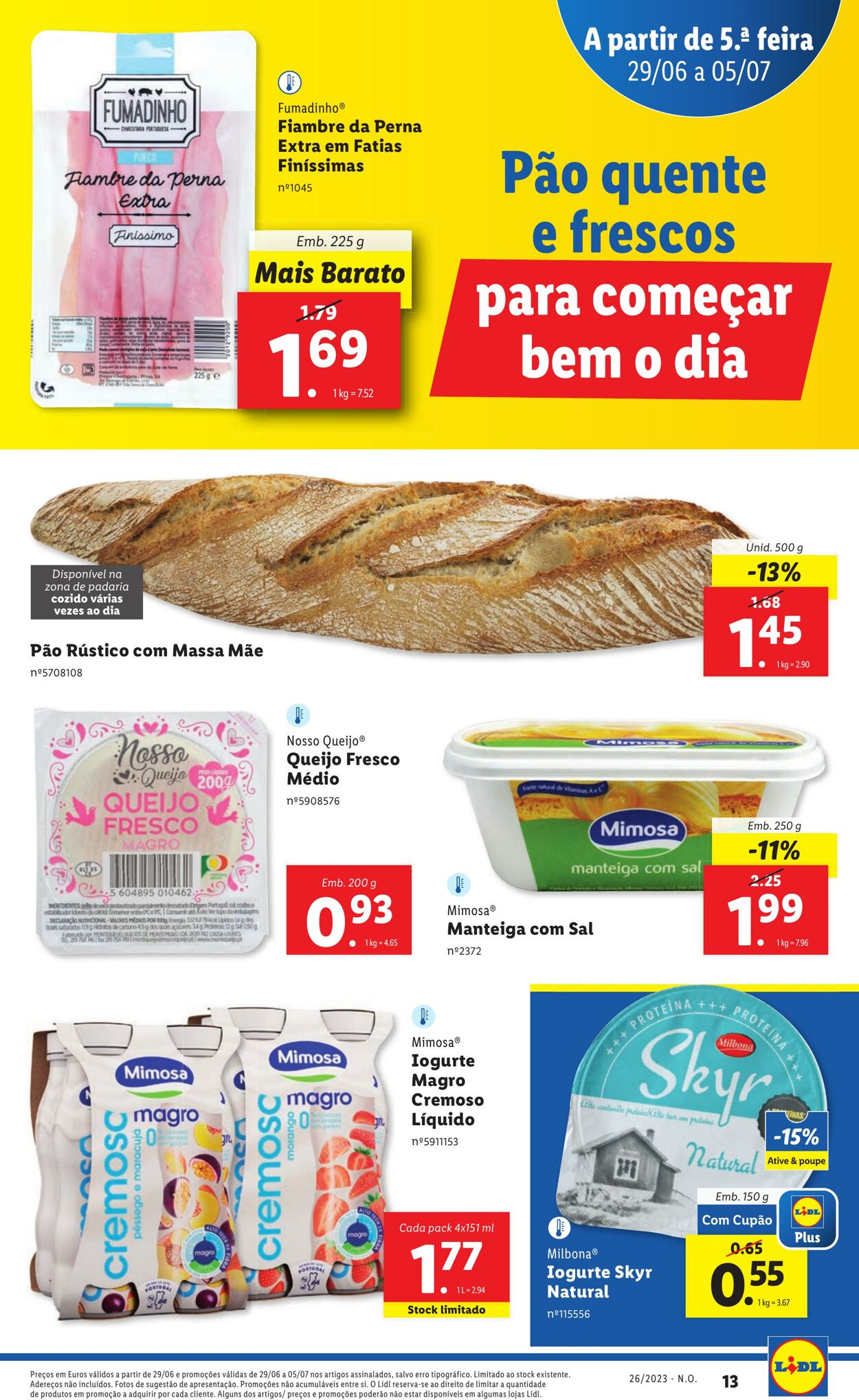 Folheto Lidl 29.06.2023 - 05.07.2023