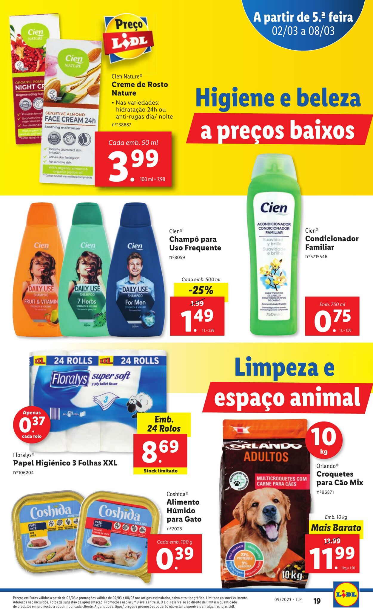 Folheto Lidl 02.03.2023 - 08.03.2023