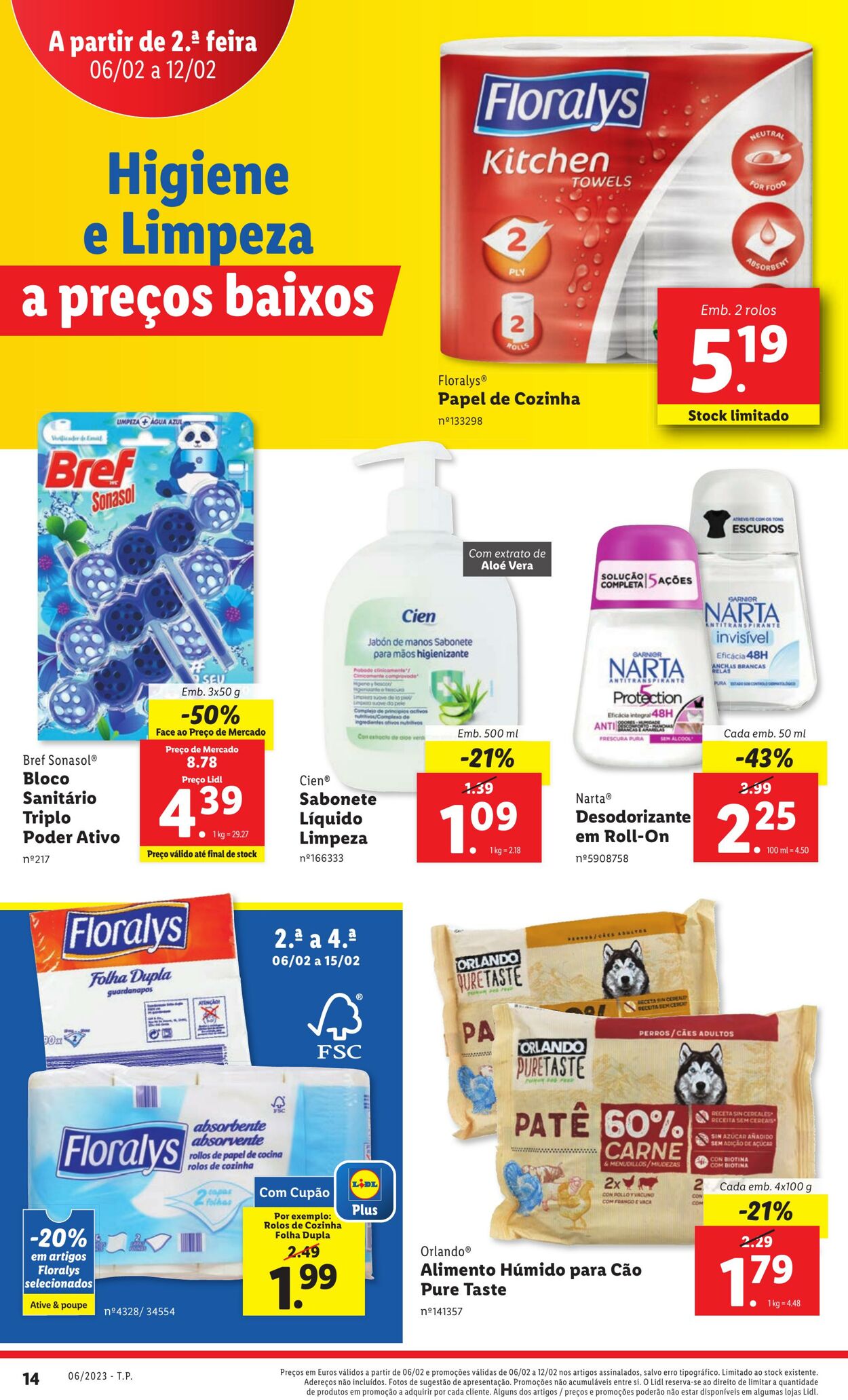 Folheto Lidl 06.02.2023 - 12.02.2023