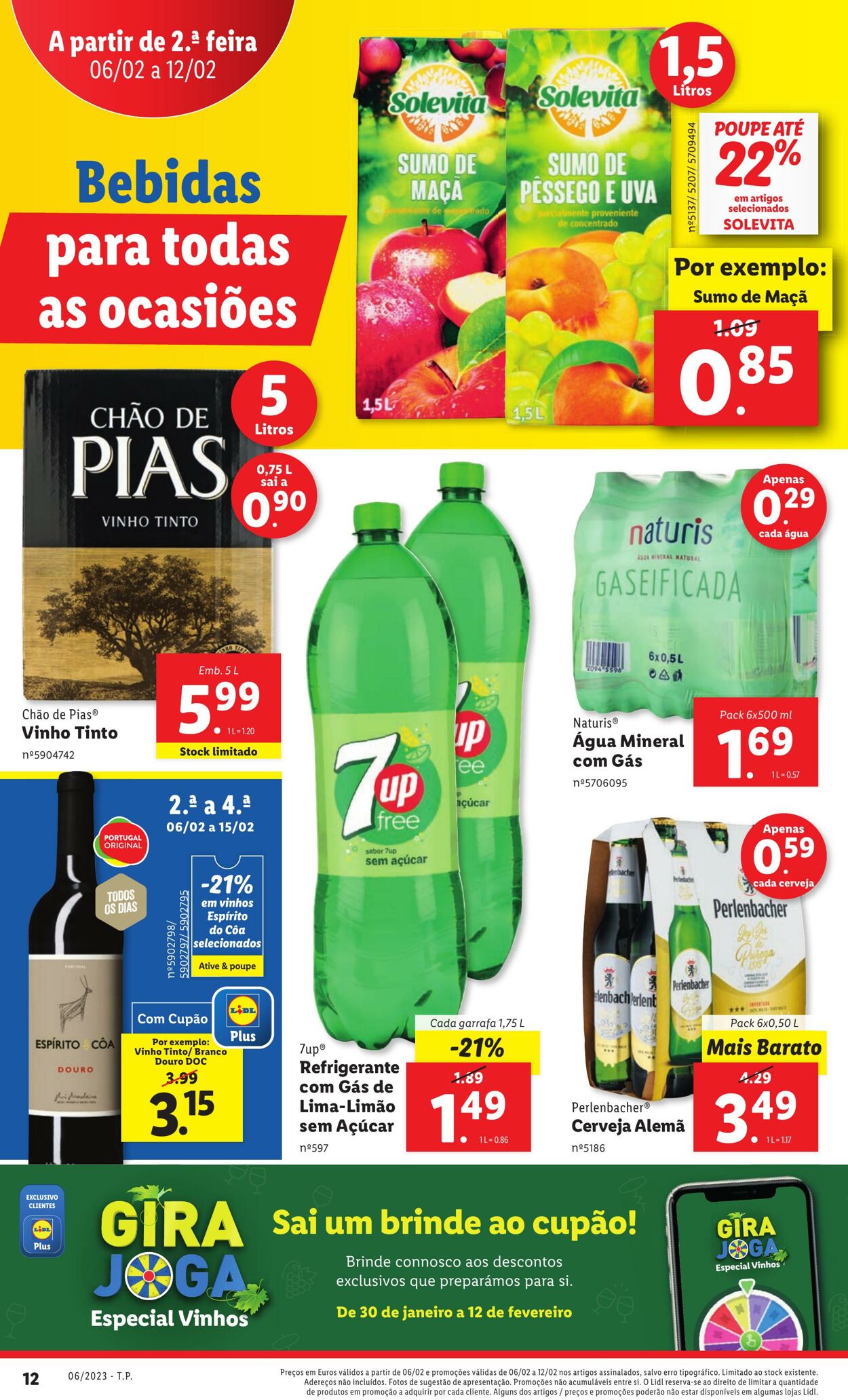 Folheto Lidl 06.02.2023 - 12.02.2023