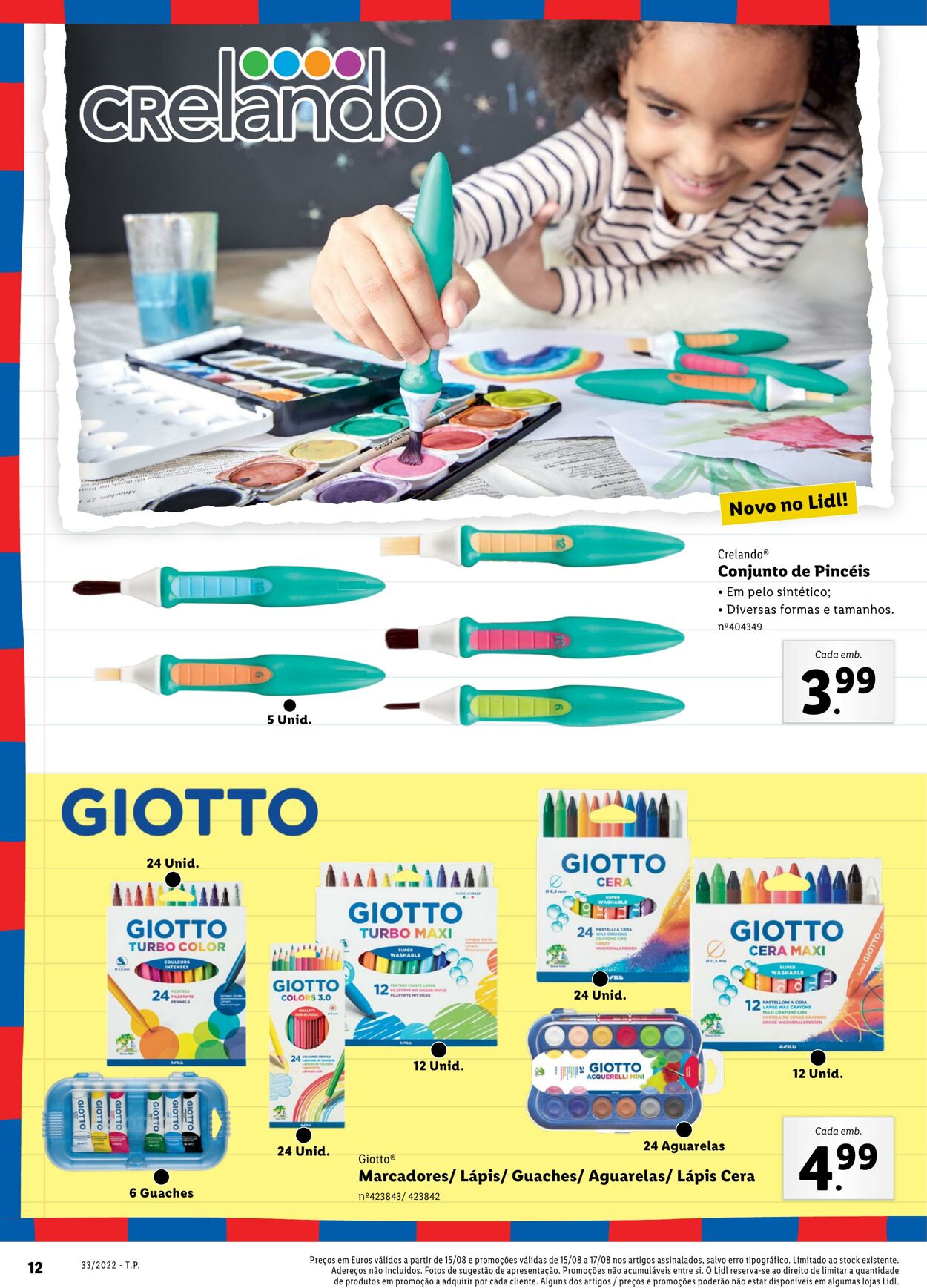 Folheto Lidl 15.08.2022 - 15.09.2022