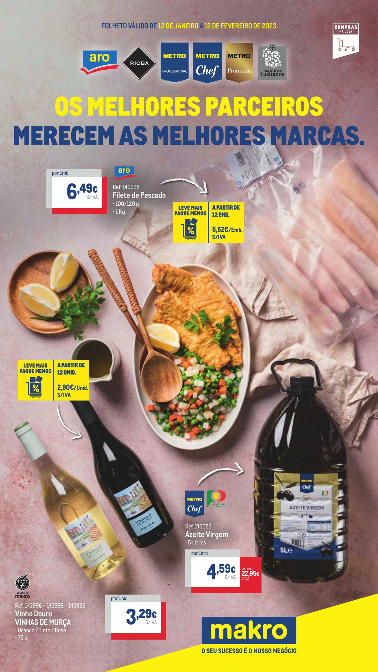 Makro Folheto Promocional Válido de 12.01 até 12.02 Página nº 1