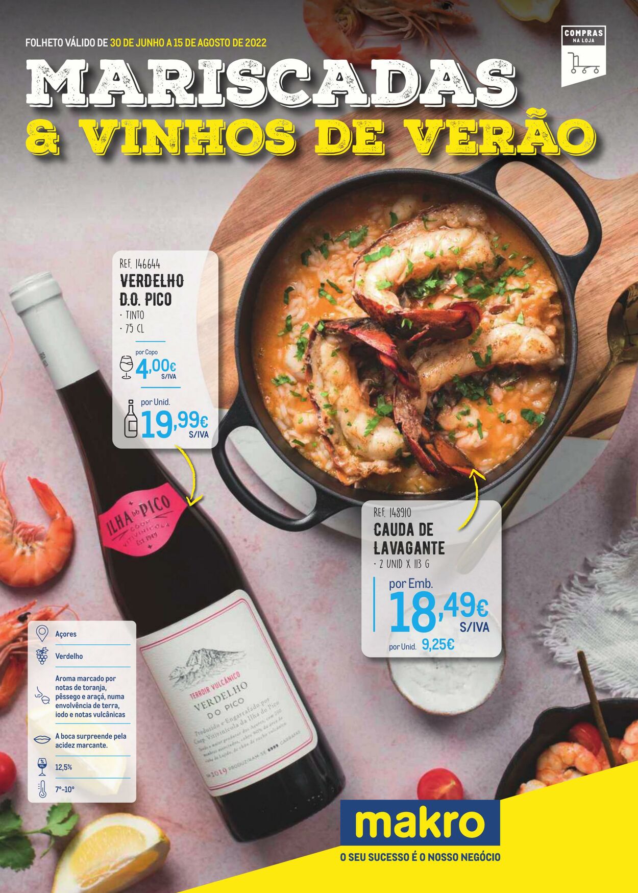 Makro Folheto Promocional Válido de 30.06 até 15.08 Página nº 1