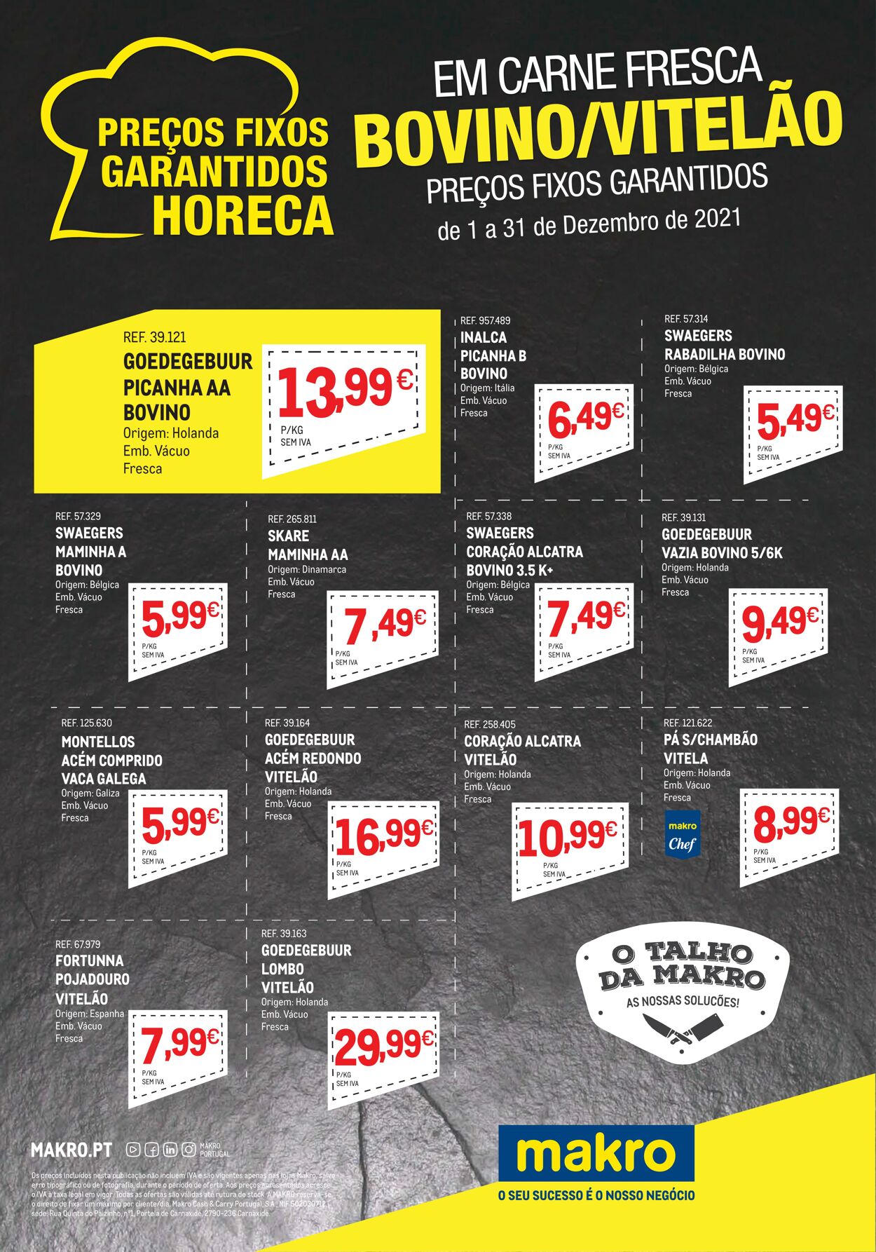 Makro Folheto Promocional Válido de 01.12 até 31.12 Página nº 1
