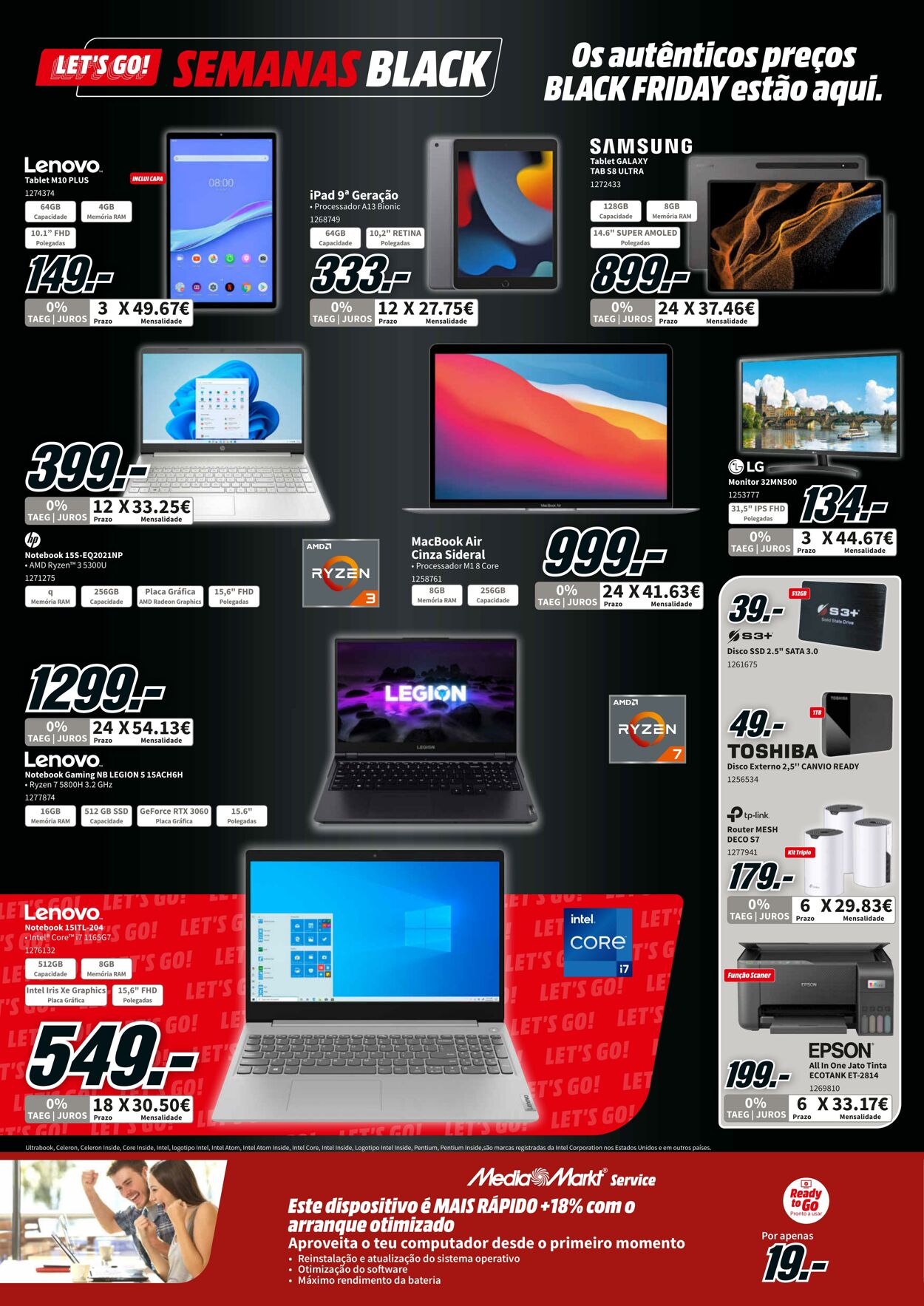 Folheto MediaMarkt 23.11.2022 - 27.11.2022