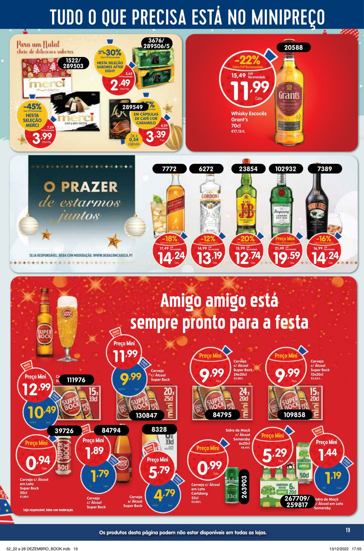 Folheto Mini Preço 22.12.2022 - 28.12.2022