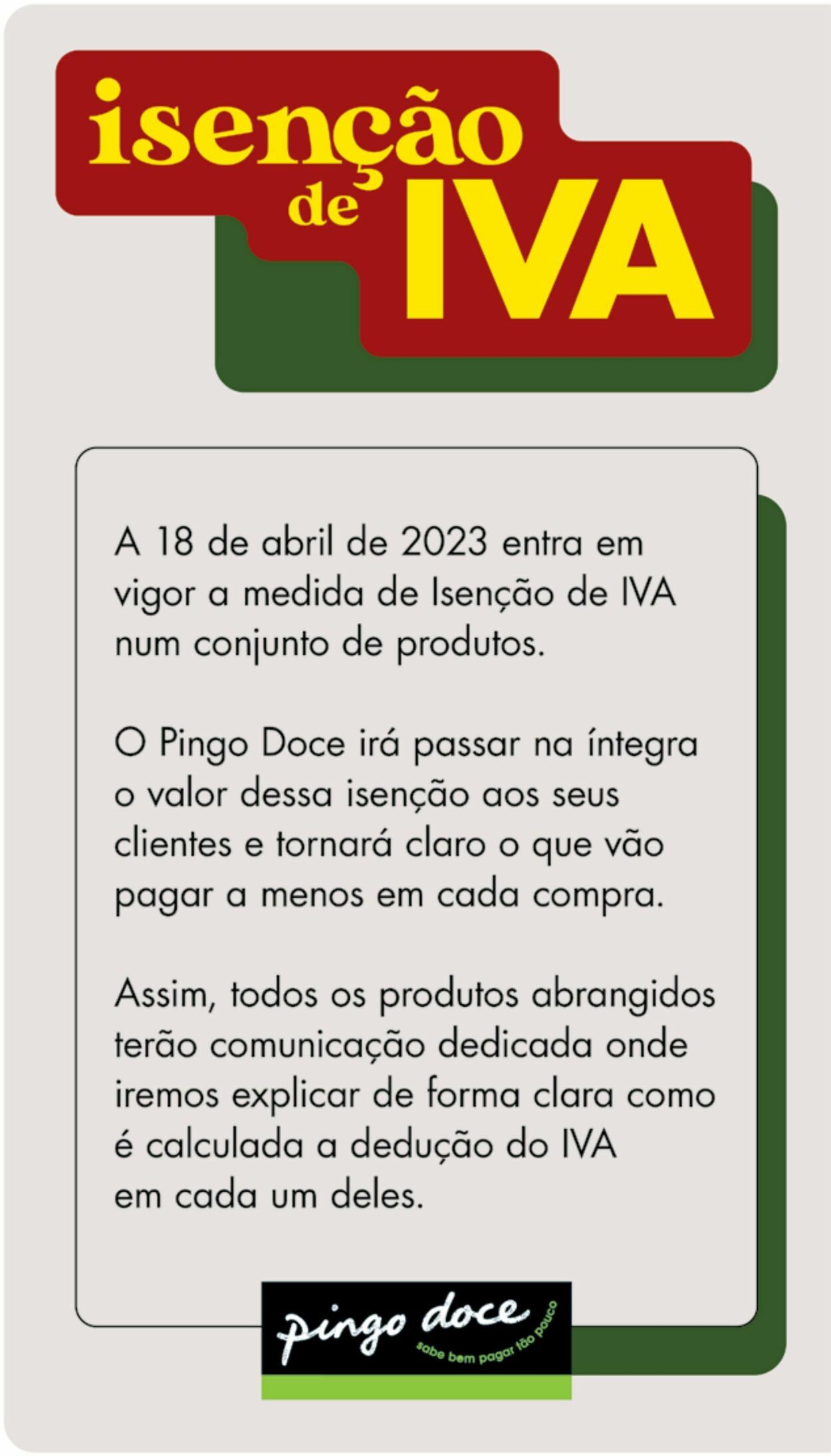 Folheto Pingo Doce 18.04.2023 - 24.04.2023