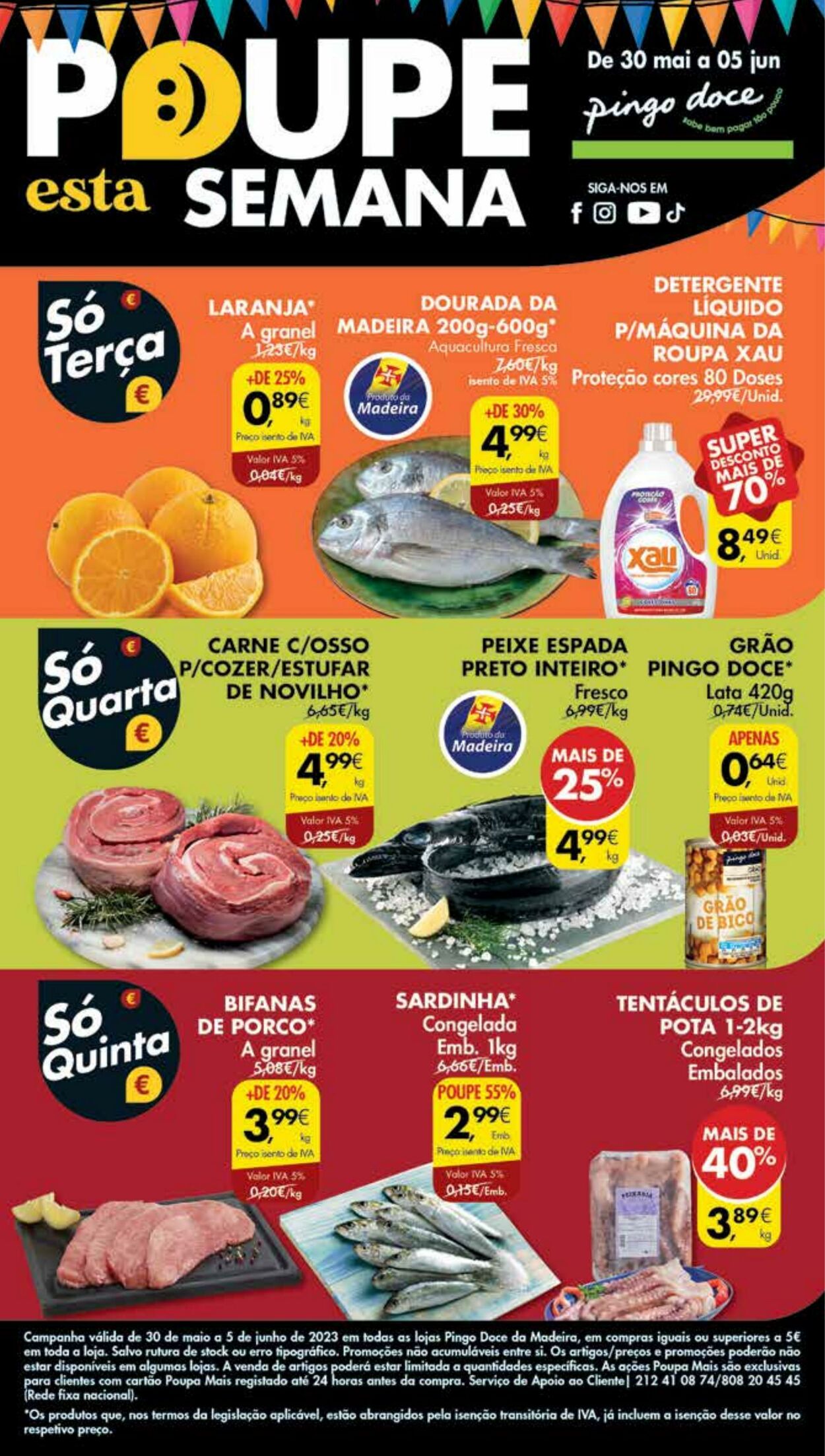 Folheto Pingo Doce 30.05.2023 - 05.06.2023