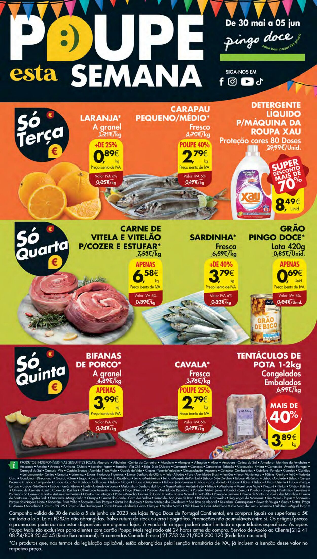 Folheto Pingo Doce 30.05.2023 - 05.06.2023