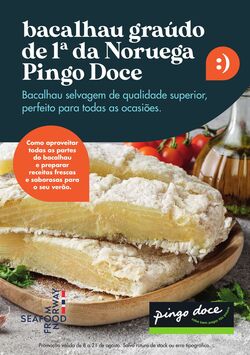 Folheto Pingo Doce 08.08.2023 - 21.08.2023